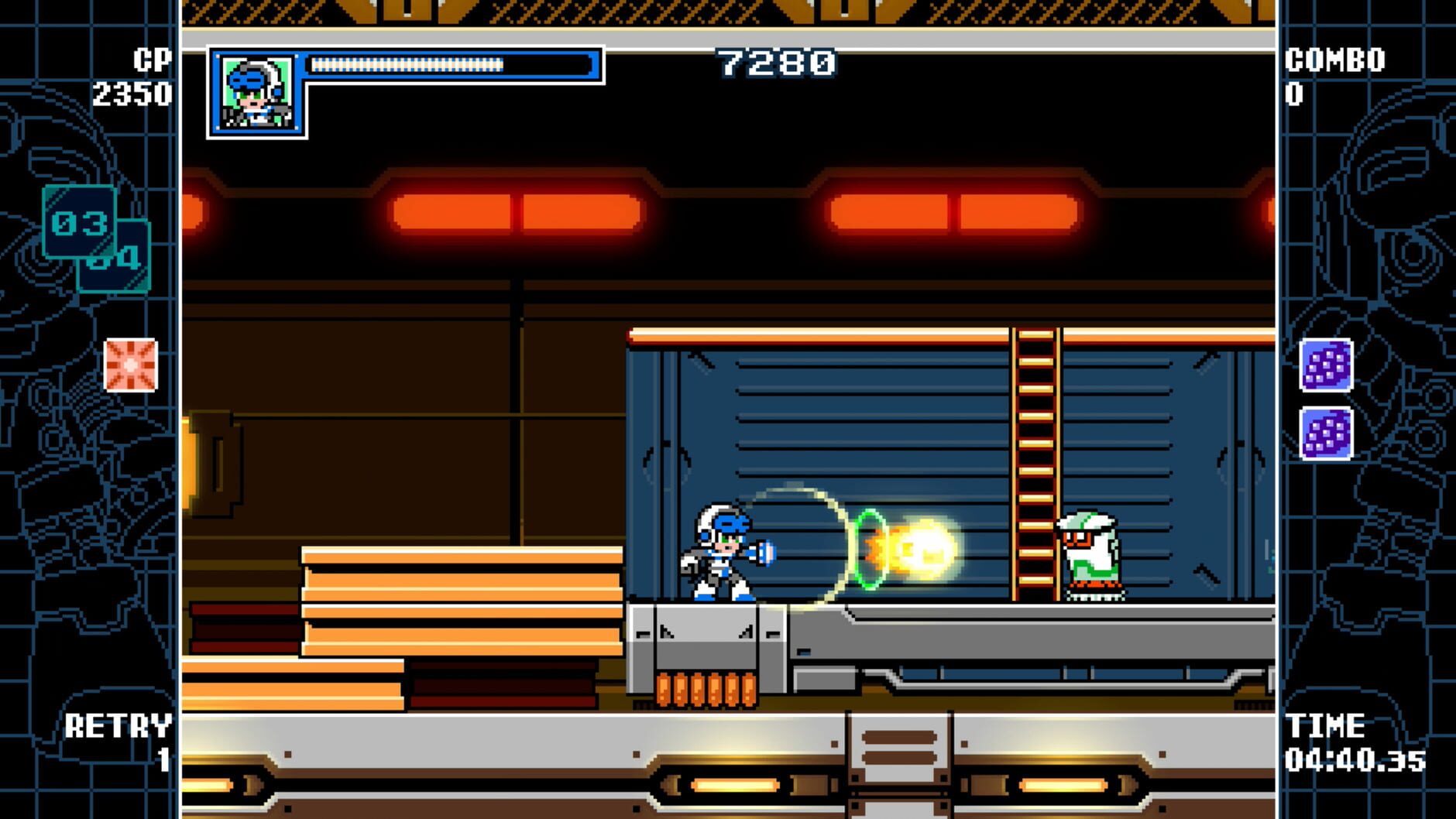 Screenshot for Mighty Gunvolt Burst