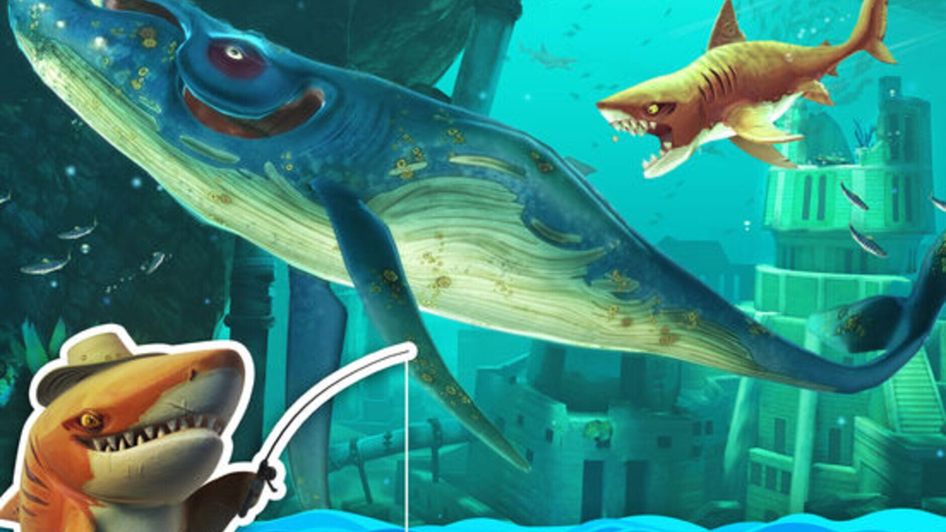 Screenshot for Hungry Shark World