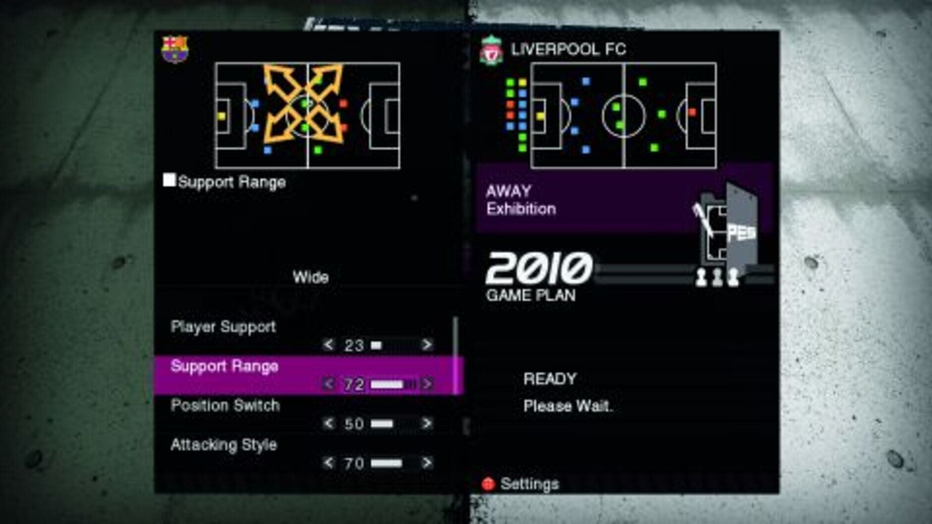 Screenshot for Pro Evolution Soccer 2010
