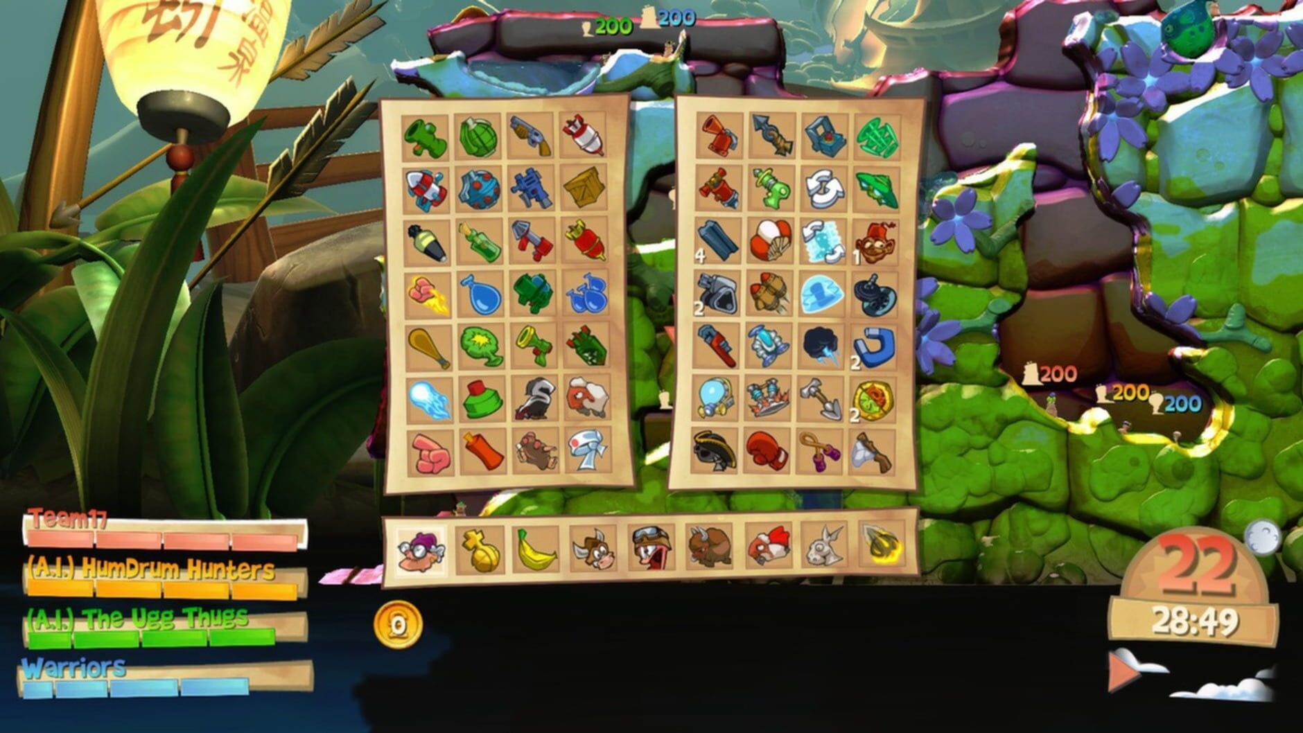 Screenshot for Worms Clan Wars