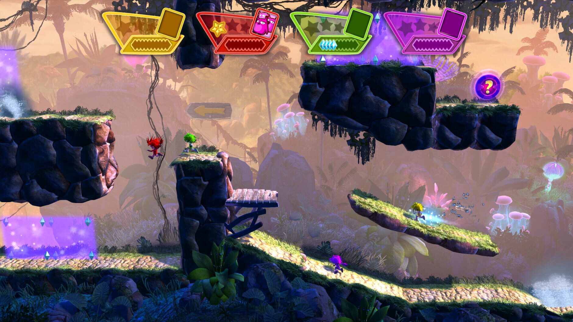 Screenshot for Giana Sisters: Dream Runners