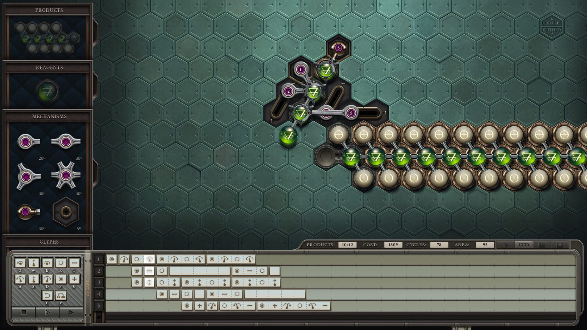 Screenshot for Opus Magnum