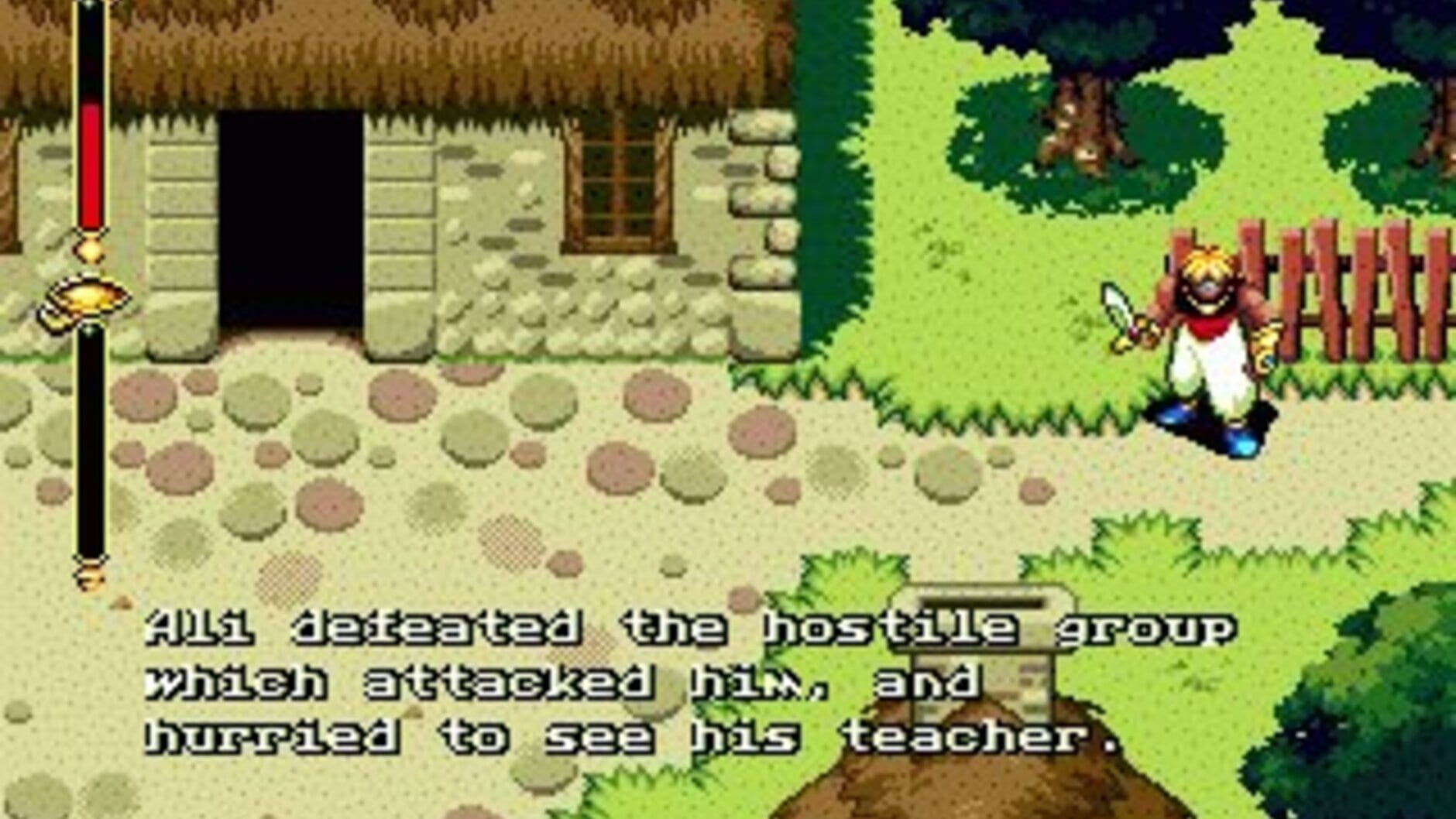 Screenshot for Beyond Oasis