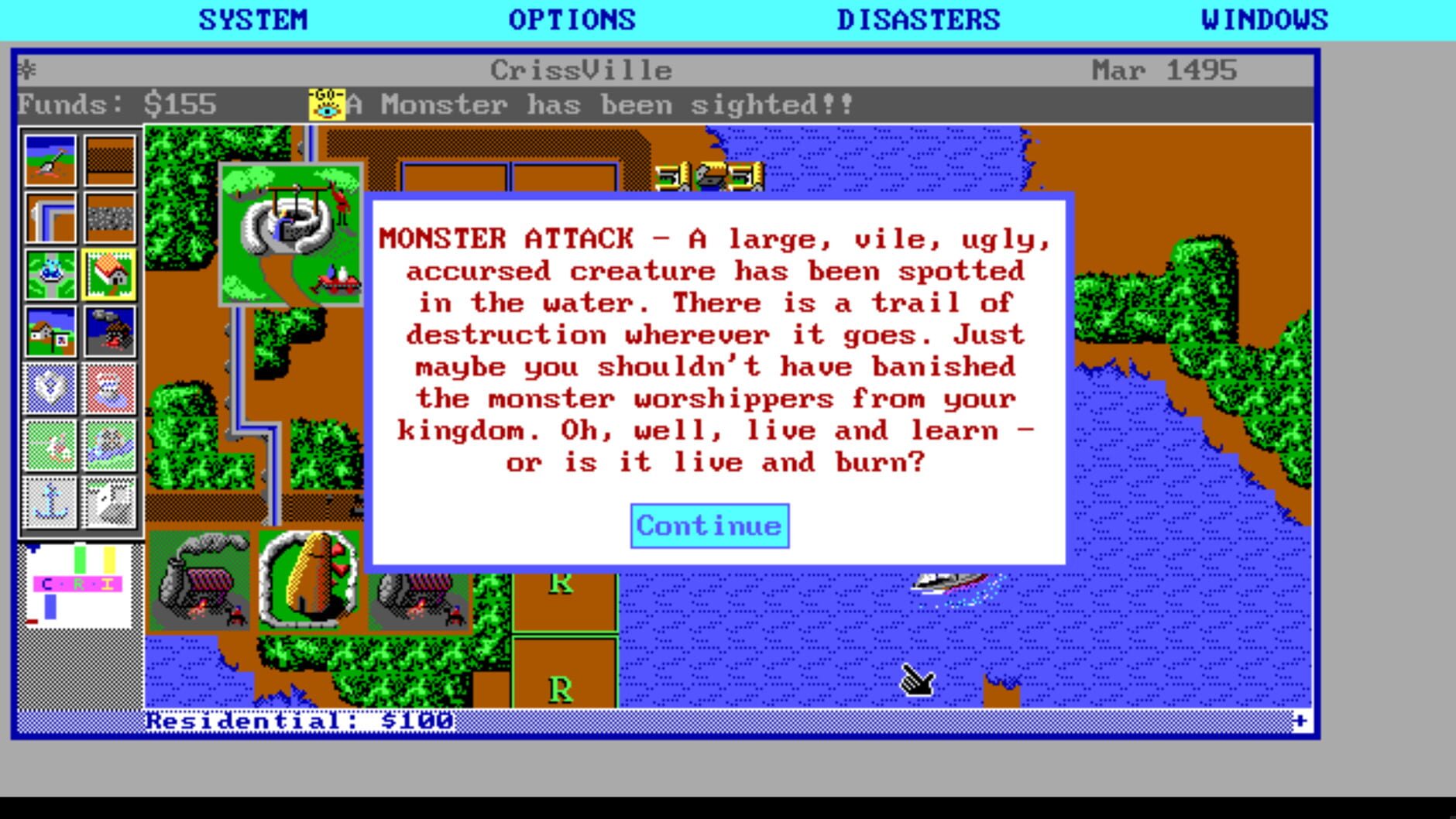 Screenshot for SimCity