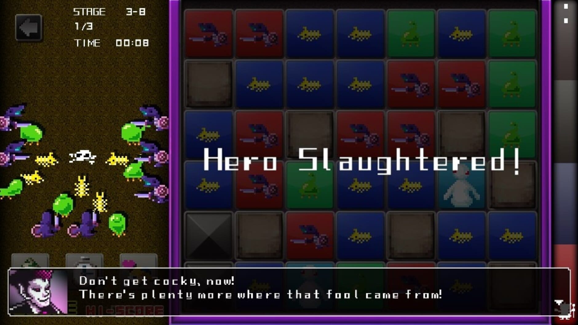 Screenshot for No Heroes Allowed: No Puzzles Either!
