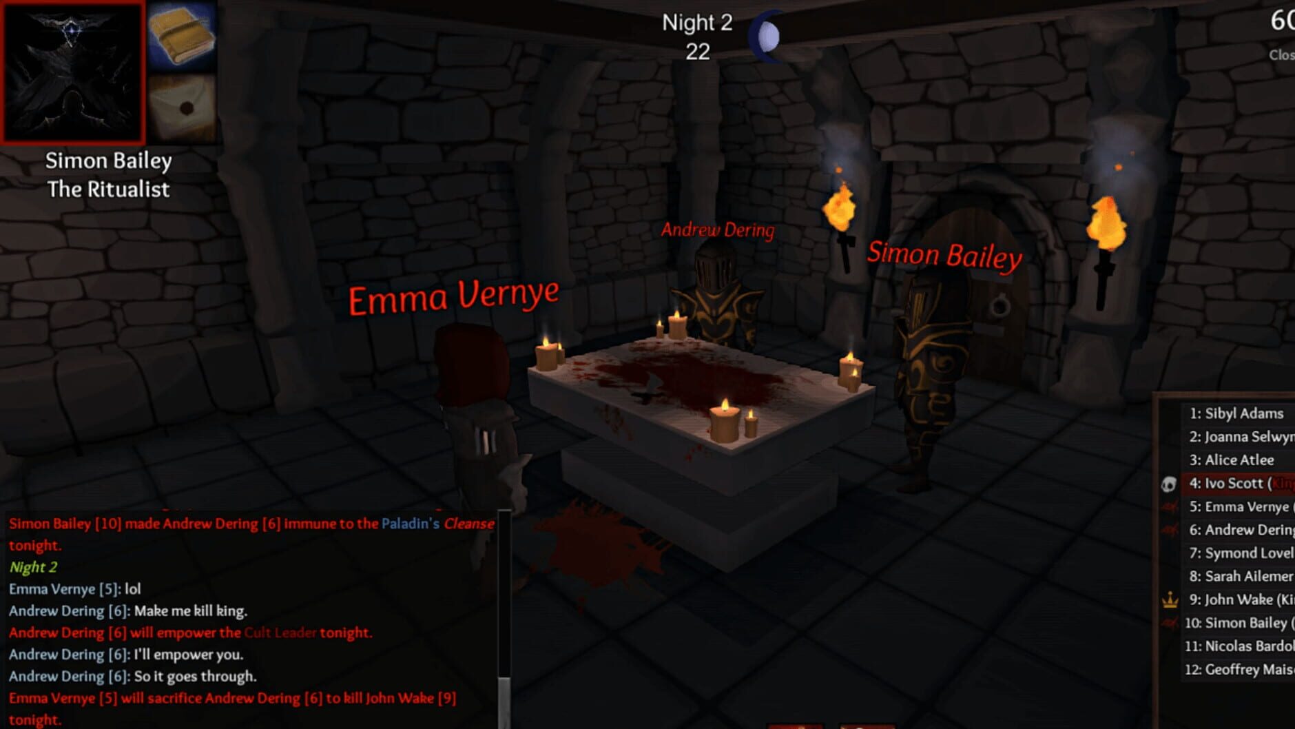 Screenshot for Throne of Lies: Medieval Politics
