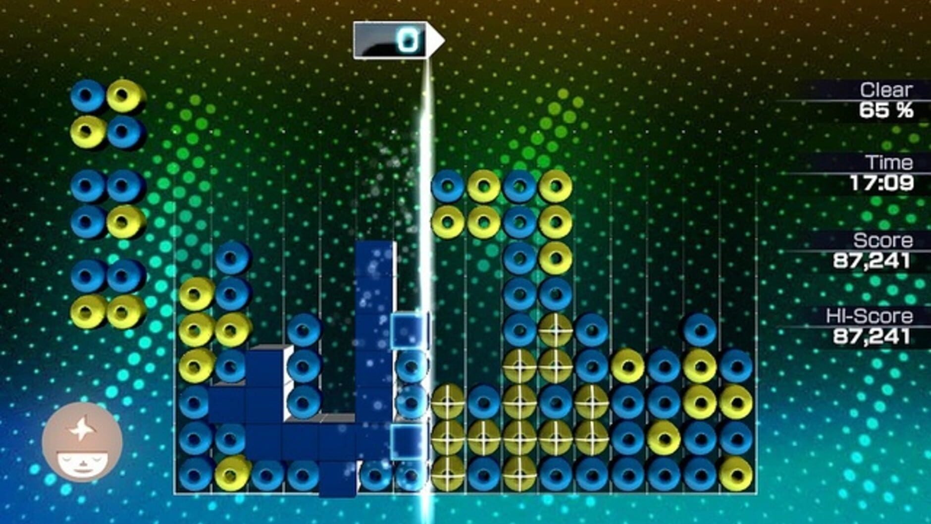 Screenshot for Lumines Electronic Symphony