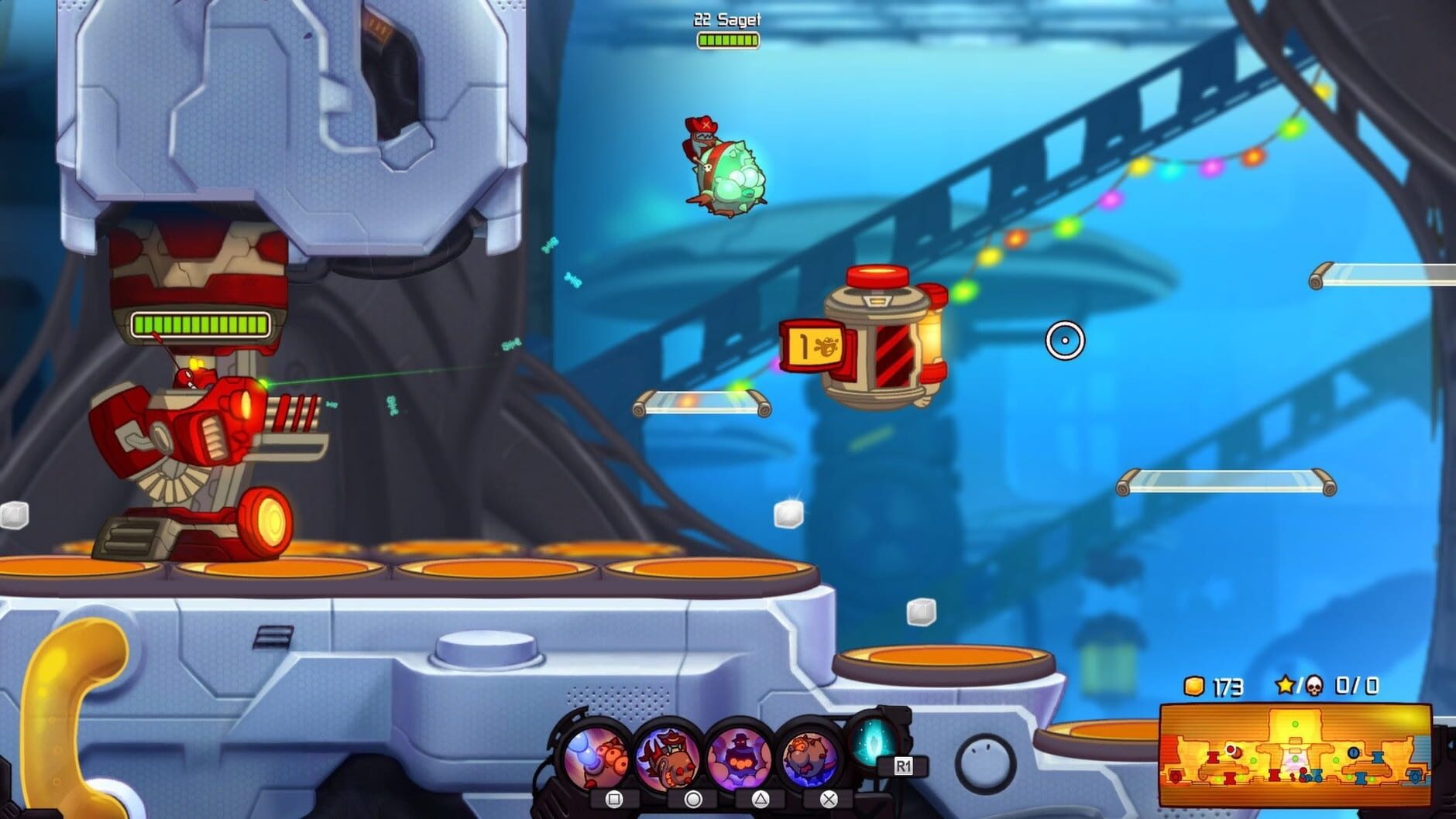 Screenshot for Awesomenauts Assemble!