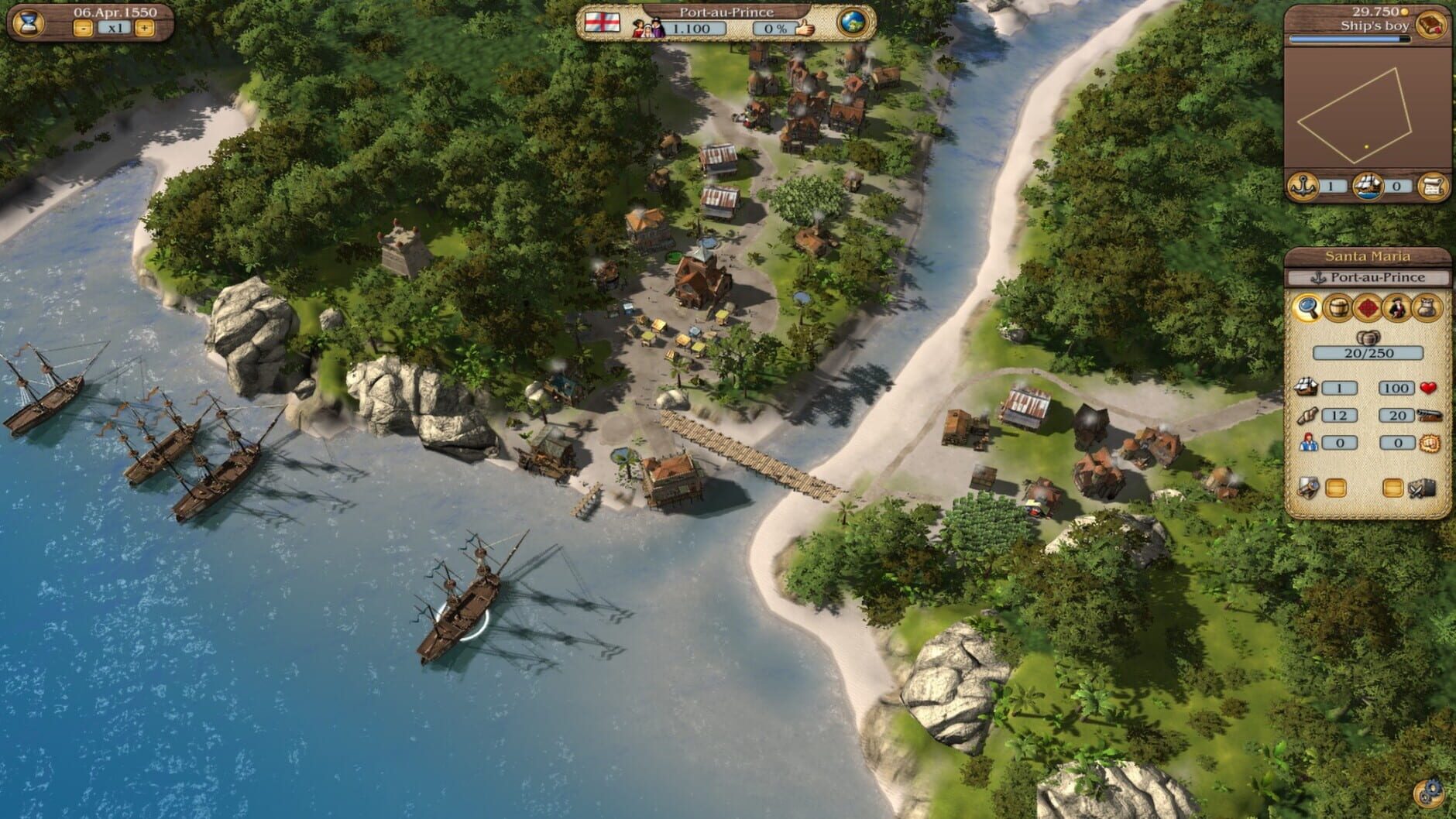 Screenshot for Port Royale 3: Pirates & Merchants