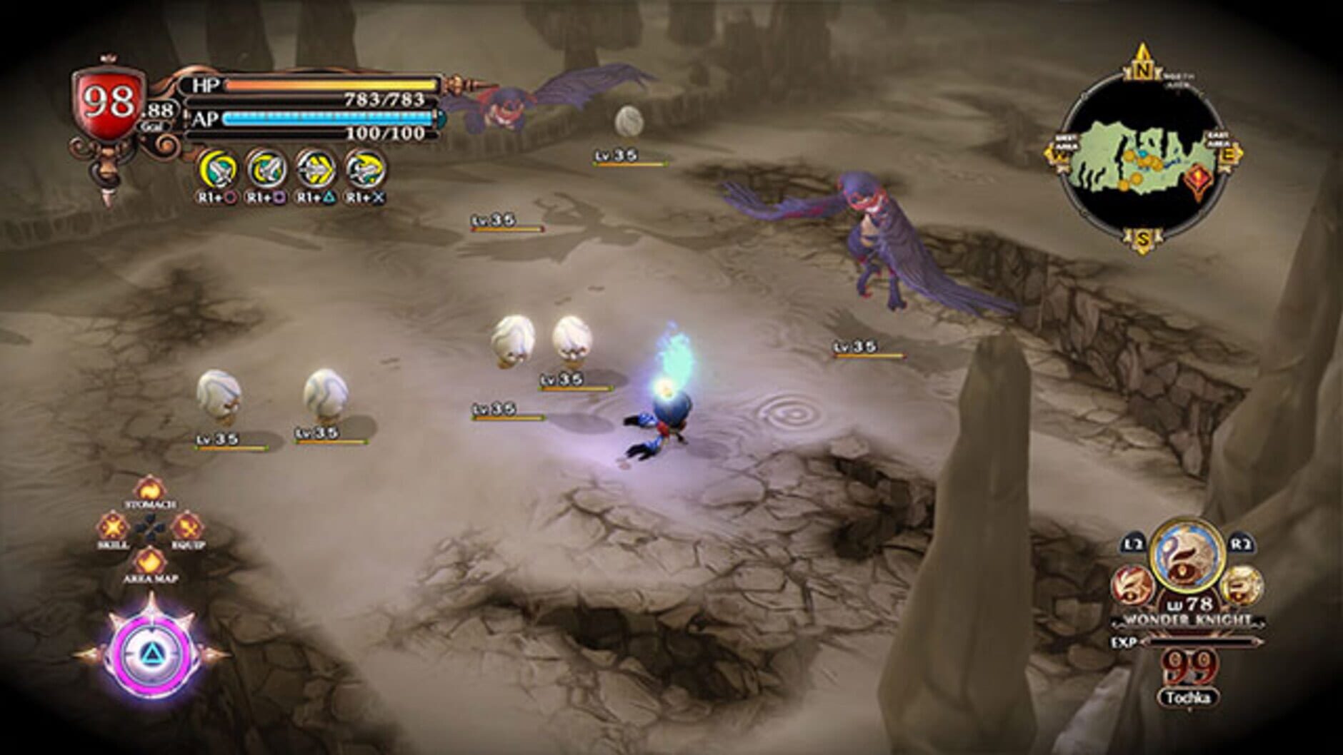 Screenshot for The Witch and the Hundred Knight 2