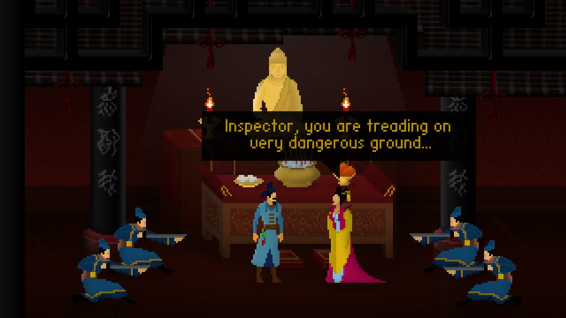 Screenshot for Detective Di: The Silk Rose Murders