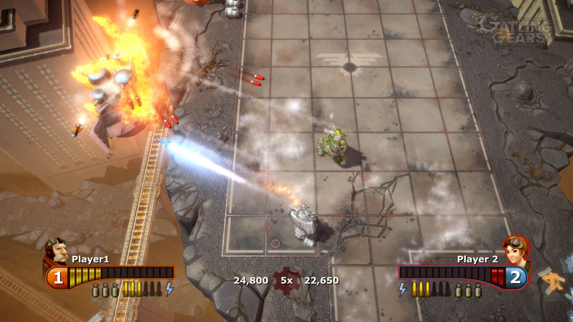 Screenshot for Gatling Gears