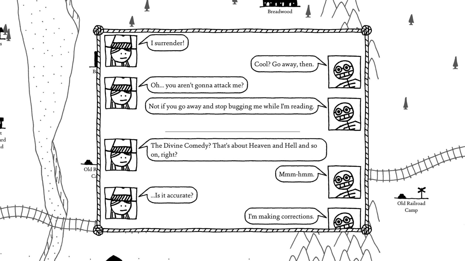 Screenshot for West of Loathing
