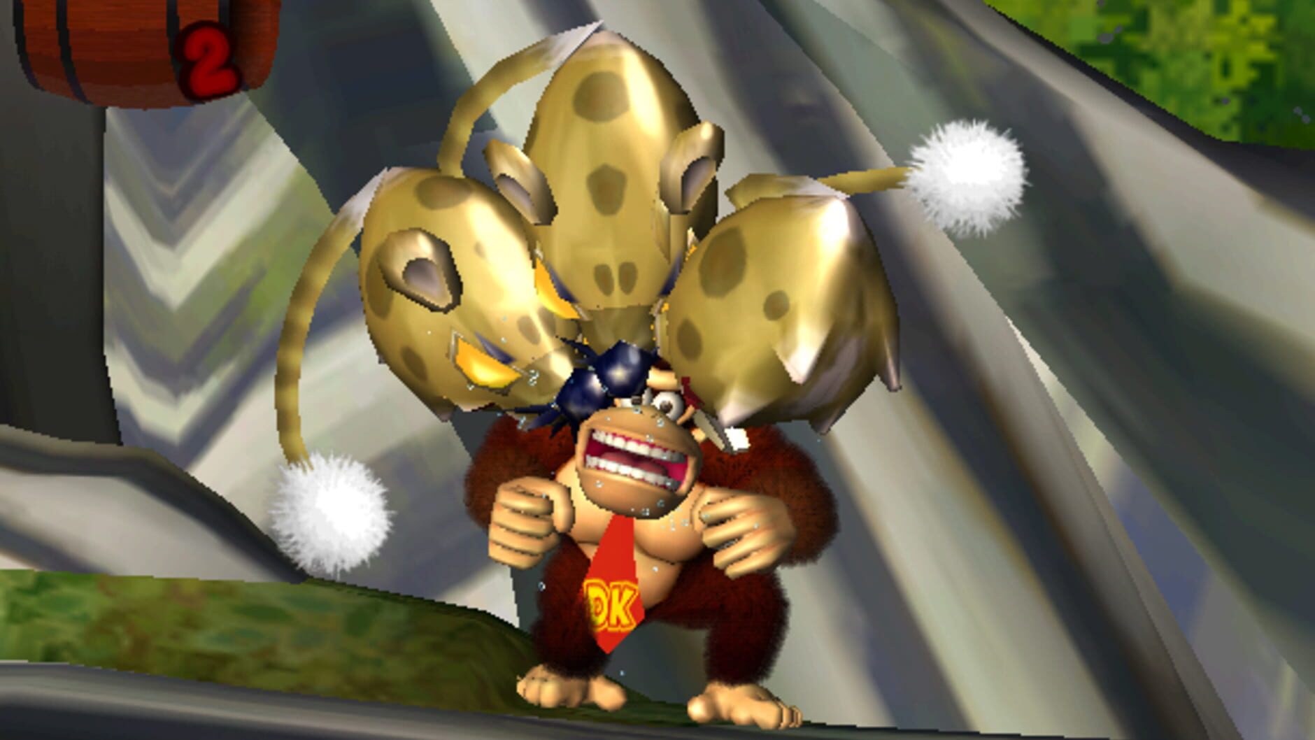 Screenshot for Donkey Kong Jungle Beat