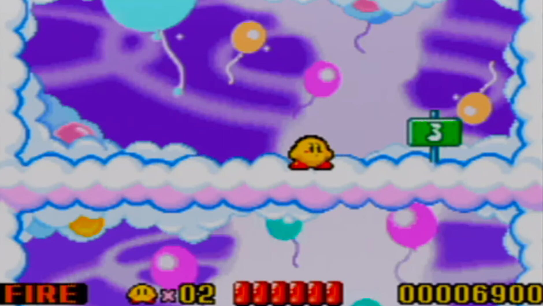 Screenshot for Kirby: Nightmare in Dream Land