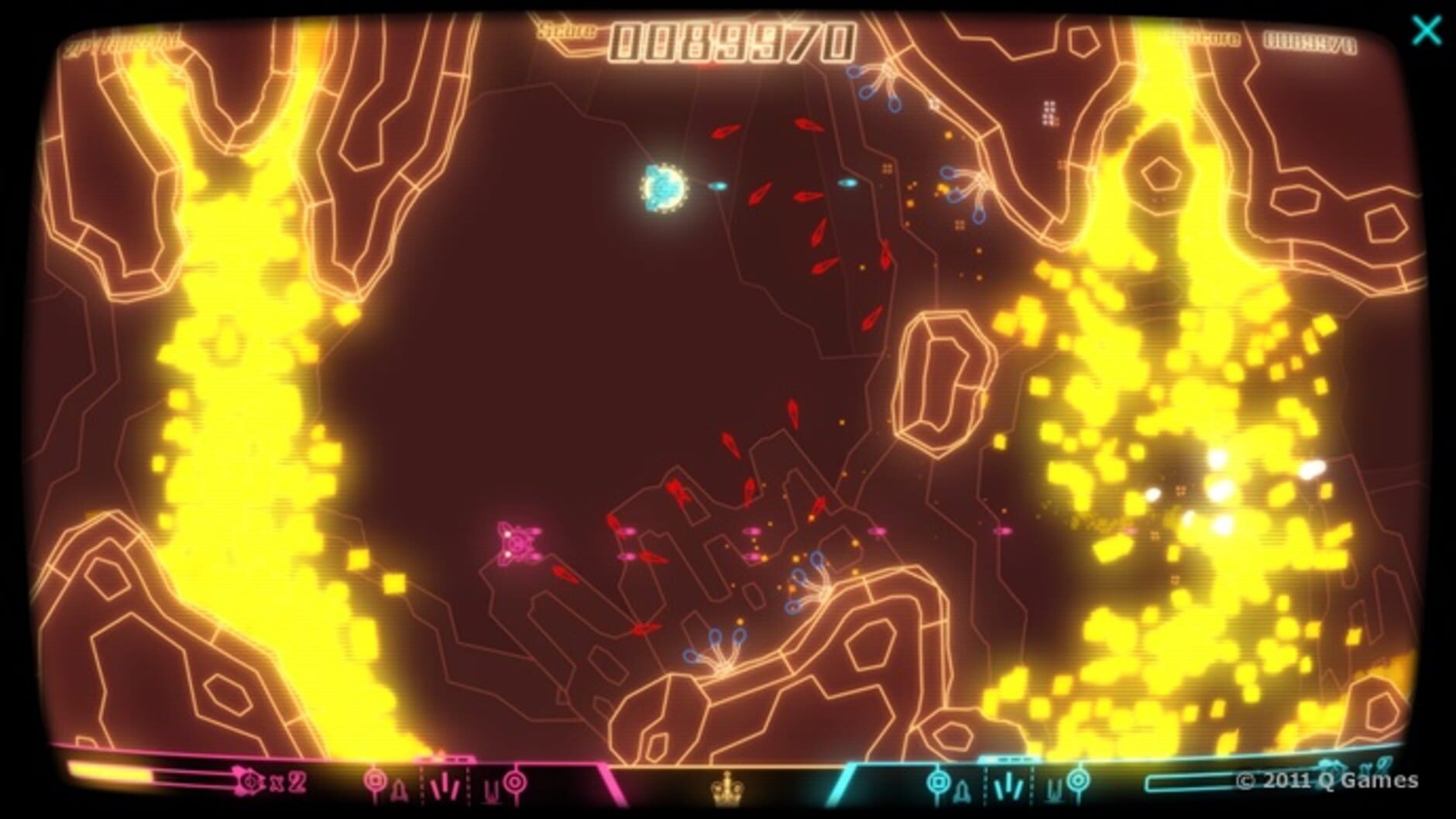 Screenshot for PixelJunk SideScroller