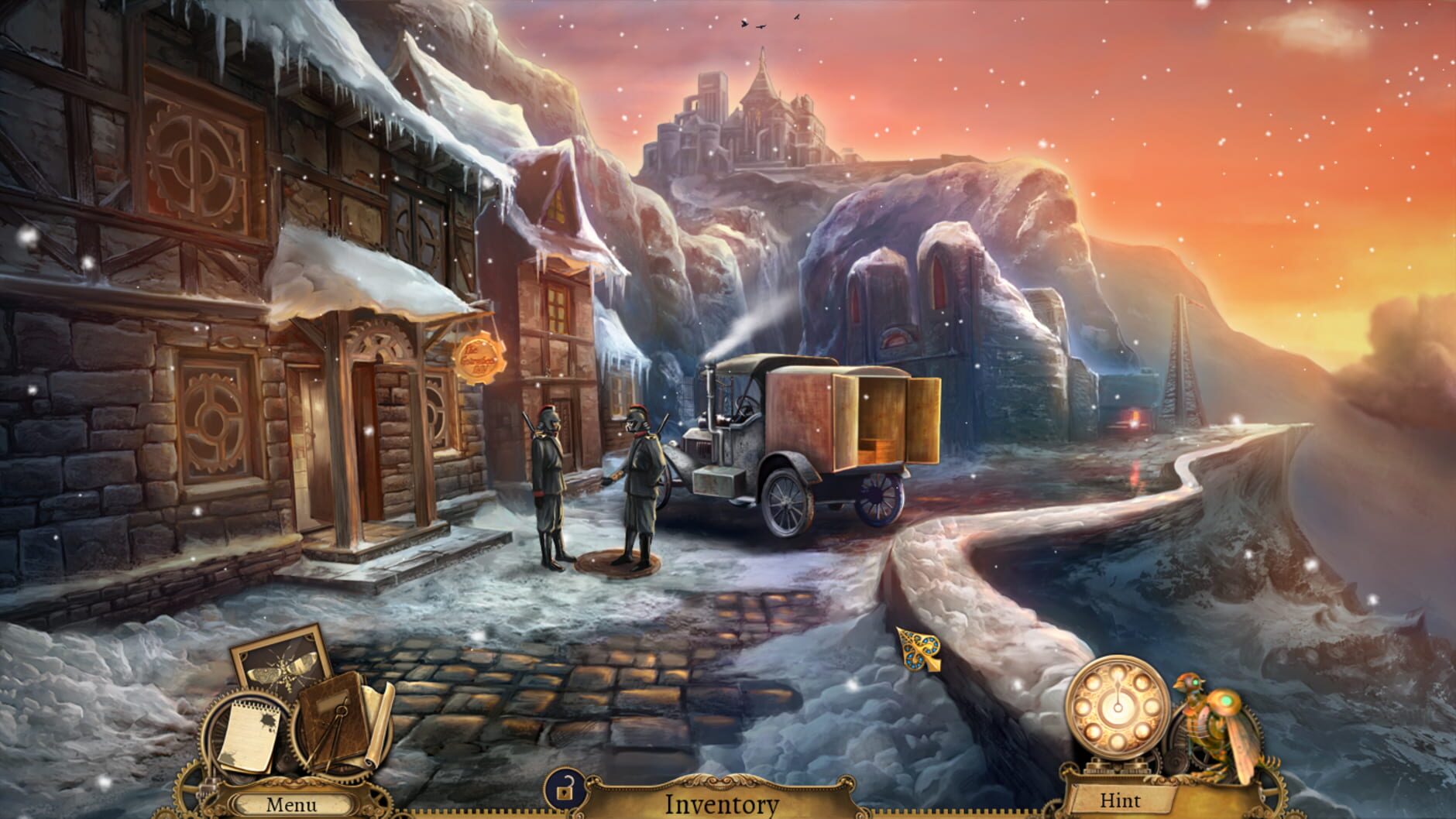 Screenshot for Clockwork Tales: Of Glass and Ink