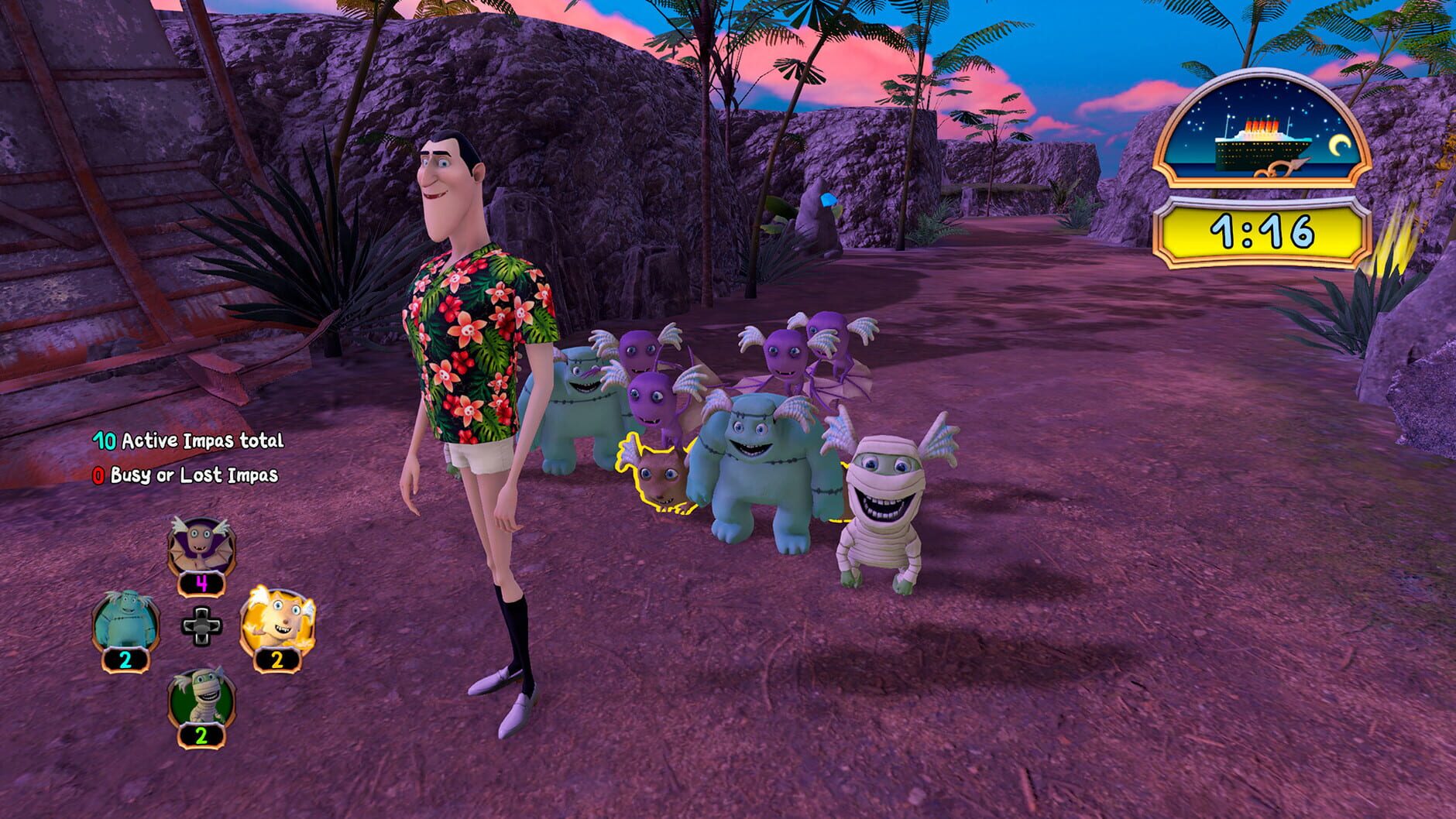 Screenshot for Hotel Transylvania 3: Monsters Overboard