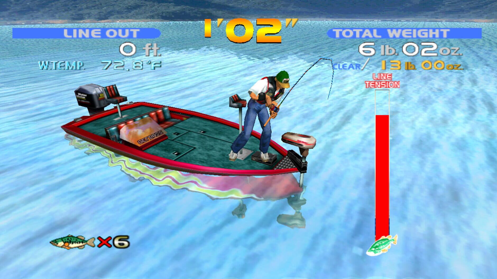 Screenshot for Sega Bass Fishing Challenge