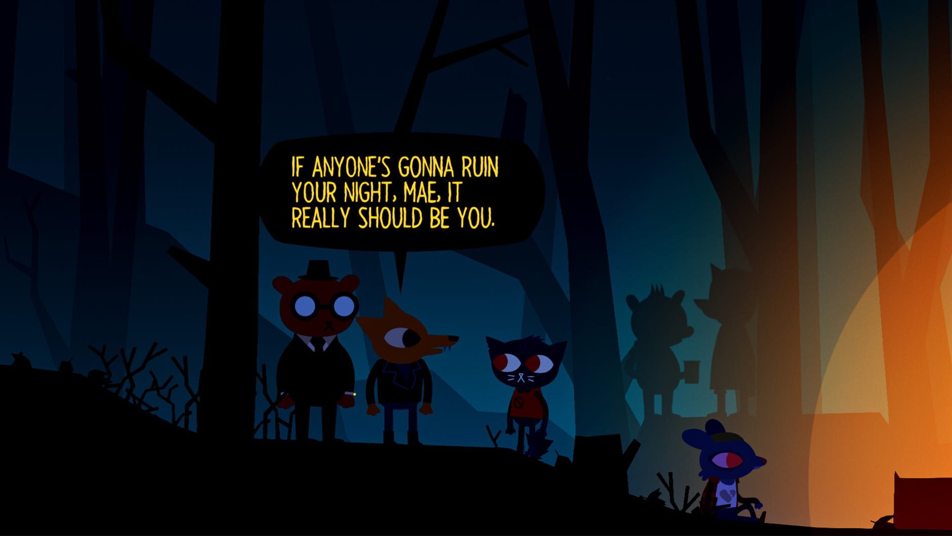 Screenshot for Night in the Woods