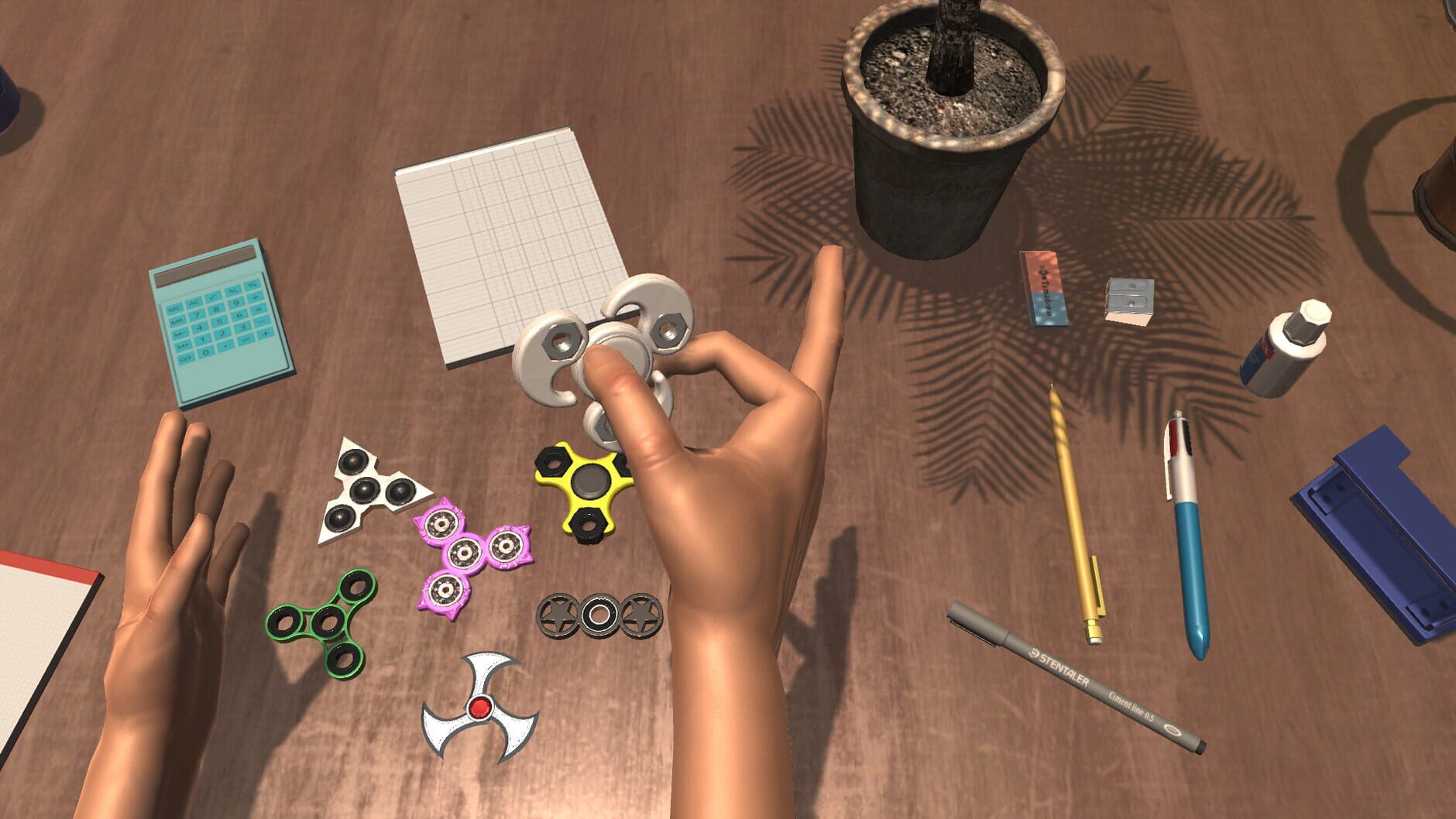 Screenshot for Hand Simulator
