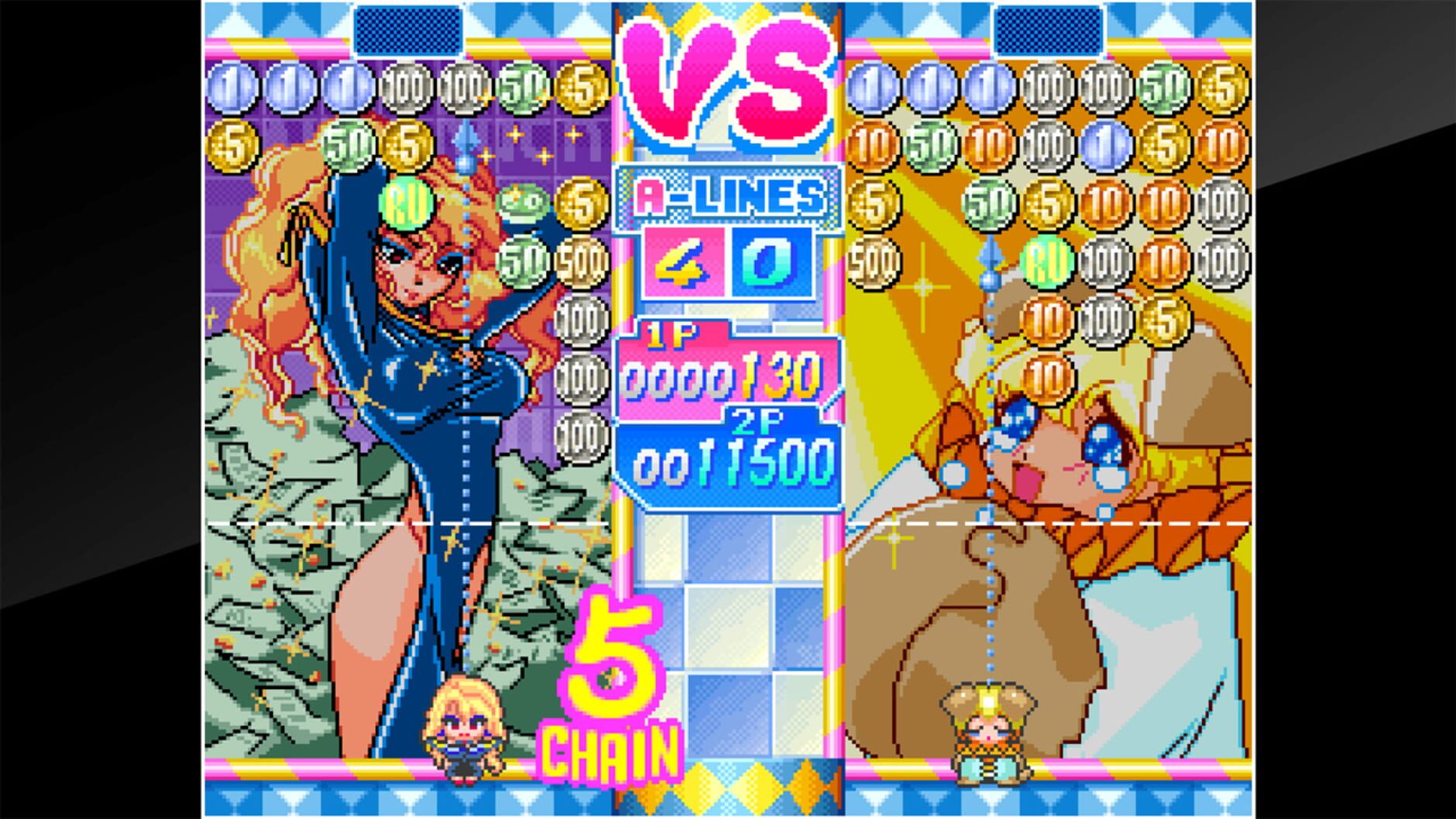Screenshot for ACA Neo Geo: Money Puzzle Exchanger