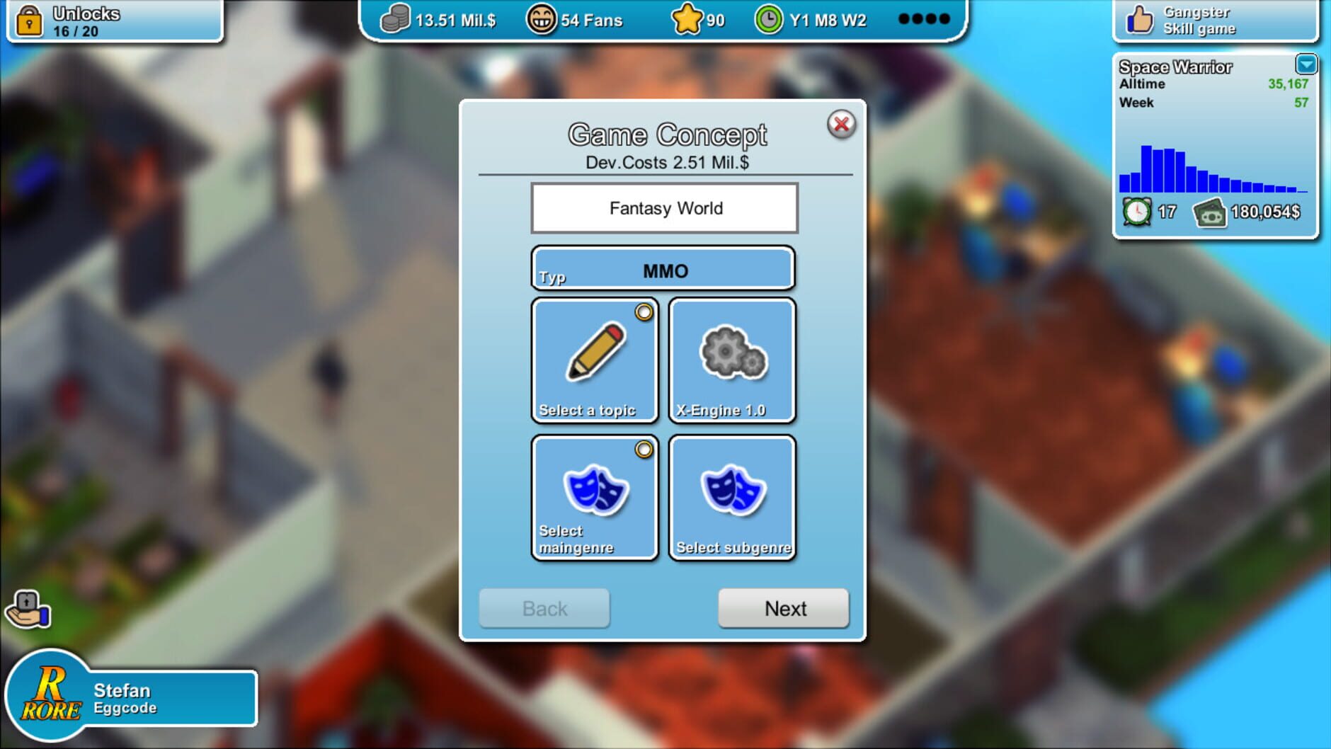 Screenshot for Mad Games Tycoon