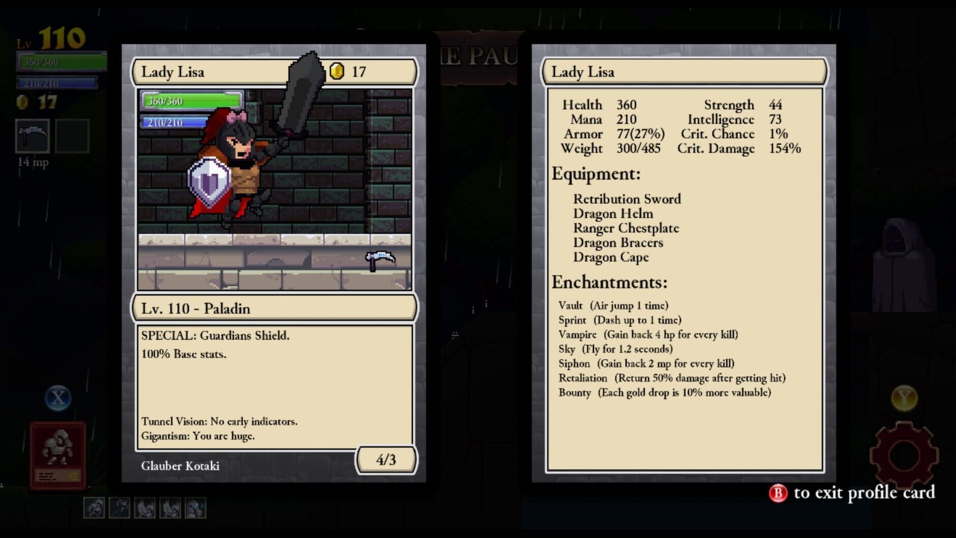 Screenshot for Rogue Legacy
