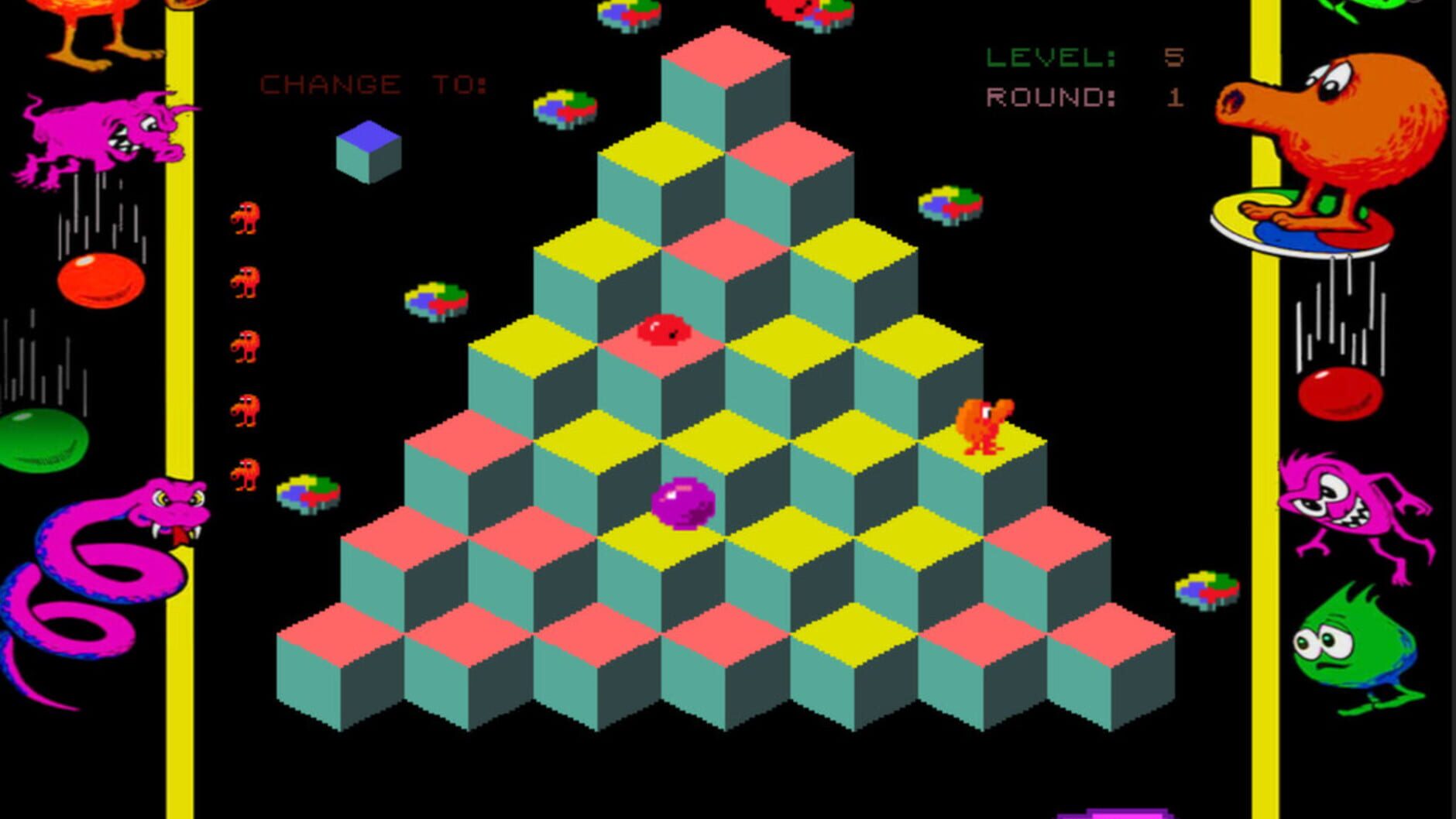 Screenshot for Q*bert: Rebooted