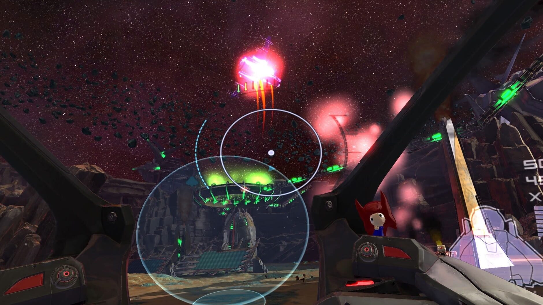 Screenshot for Super Stardust Ultra VR