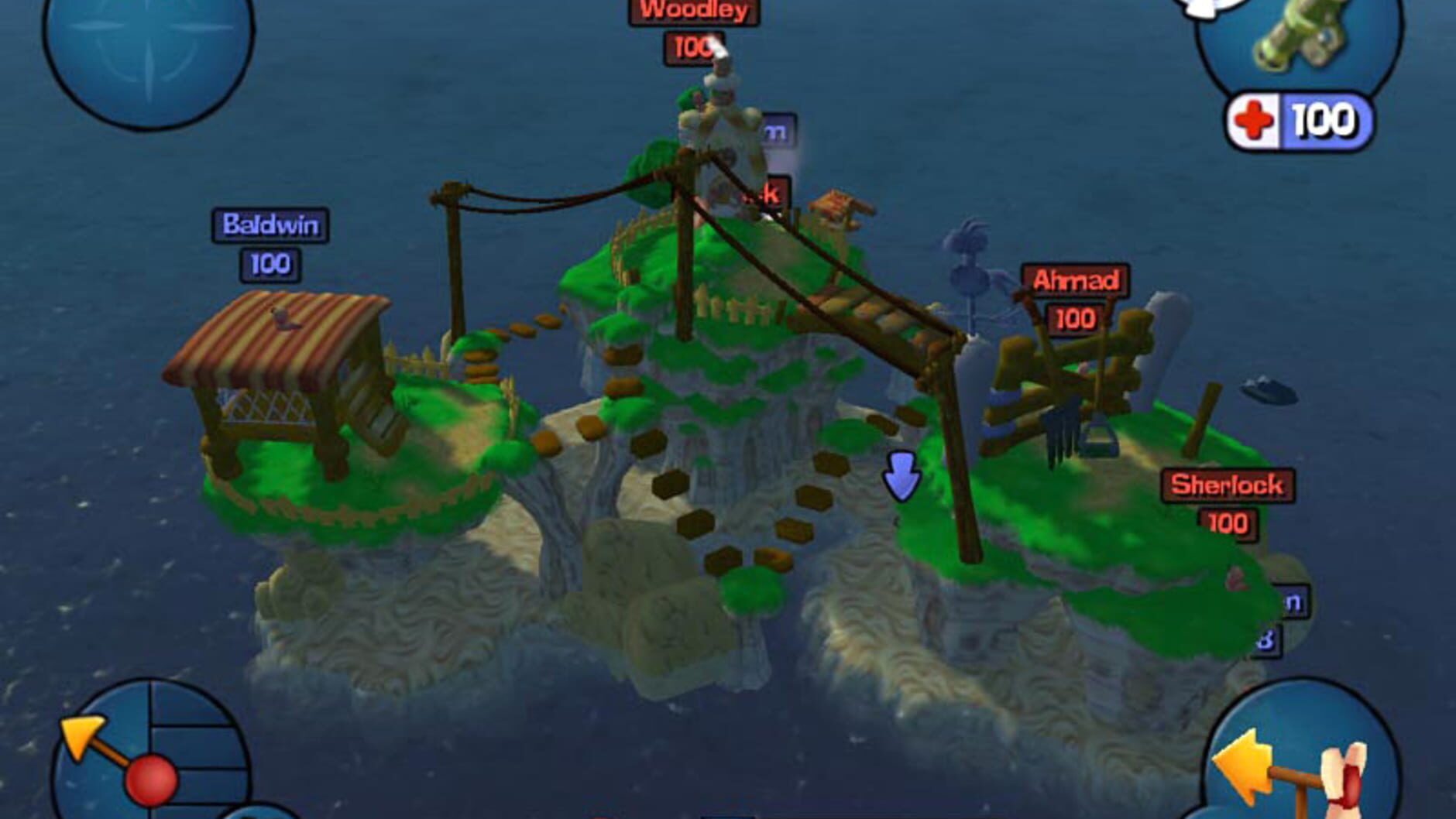 Screenshot for Worms 3D