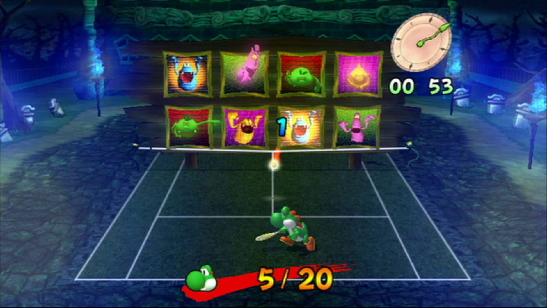 Screenshot for Mario Power Tennis