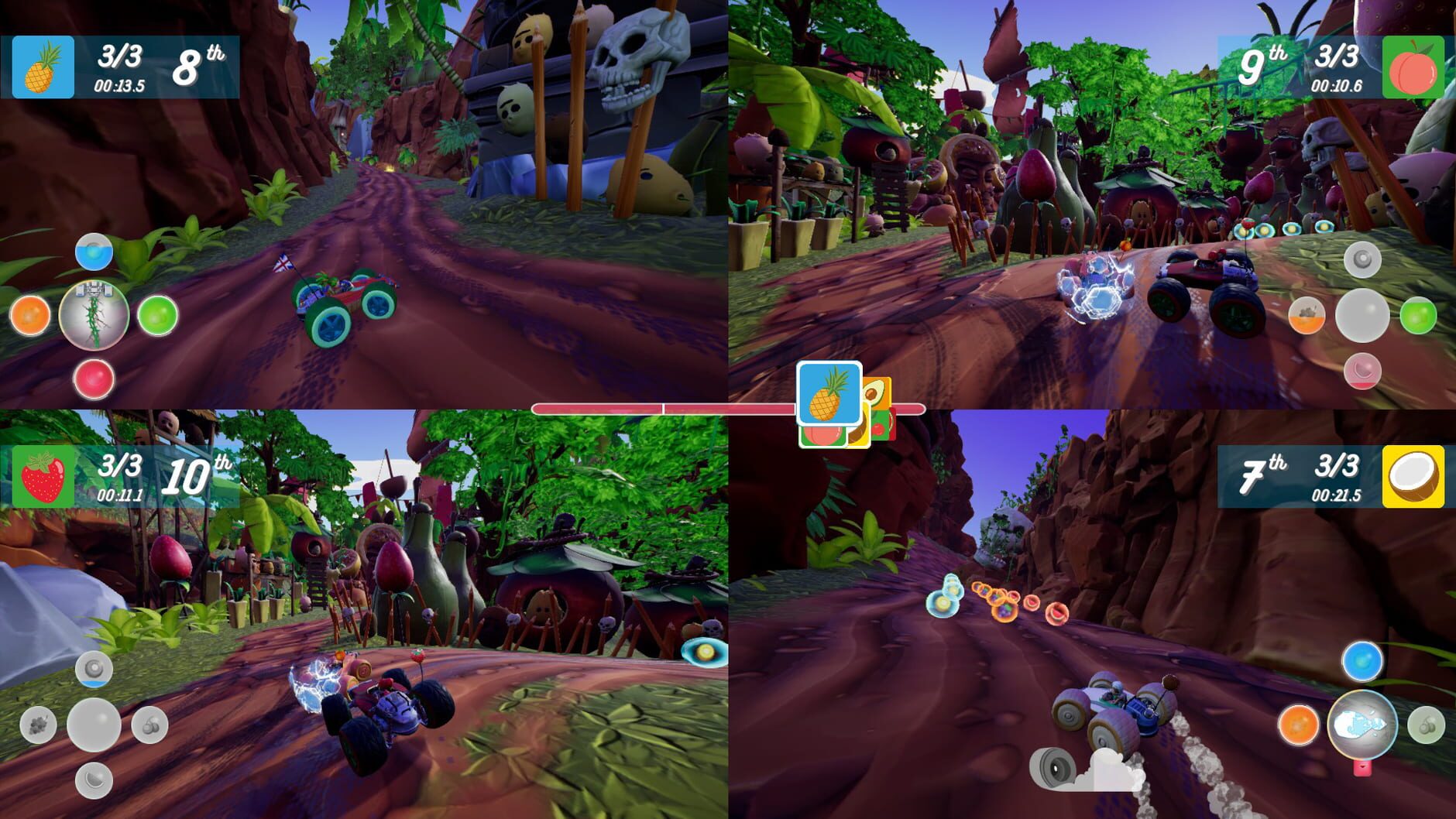 Screenshot for All-Star Fruit Racing