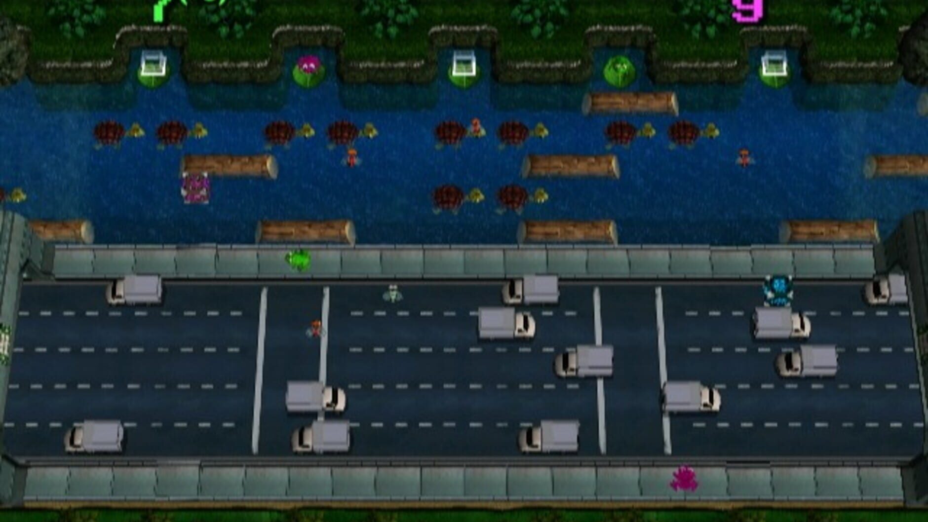 Screenshot for Frogger Returns