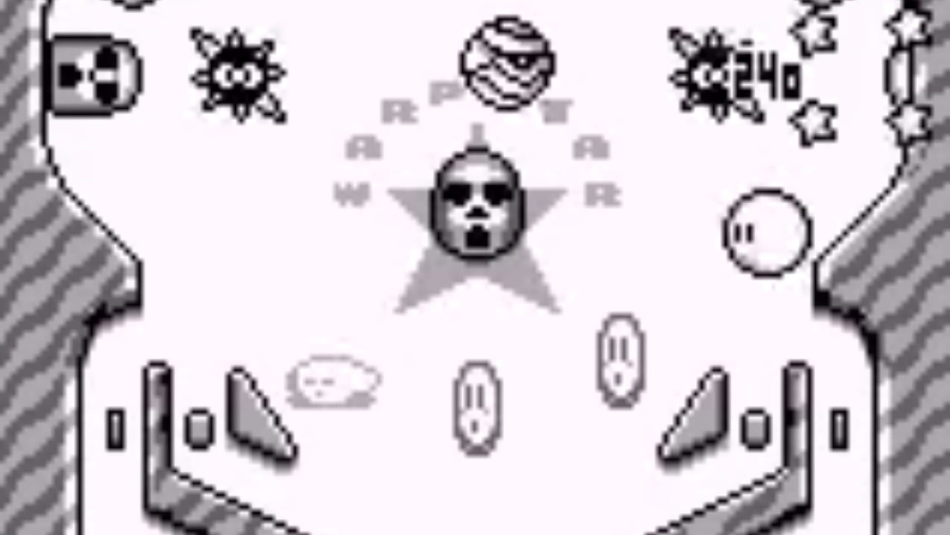 Screenshot for Kirby's Pinball Land