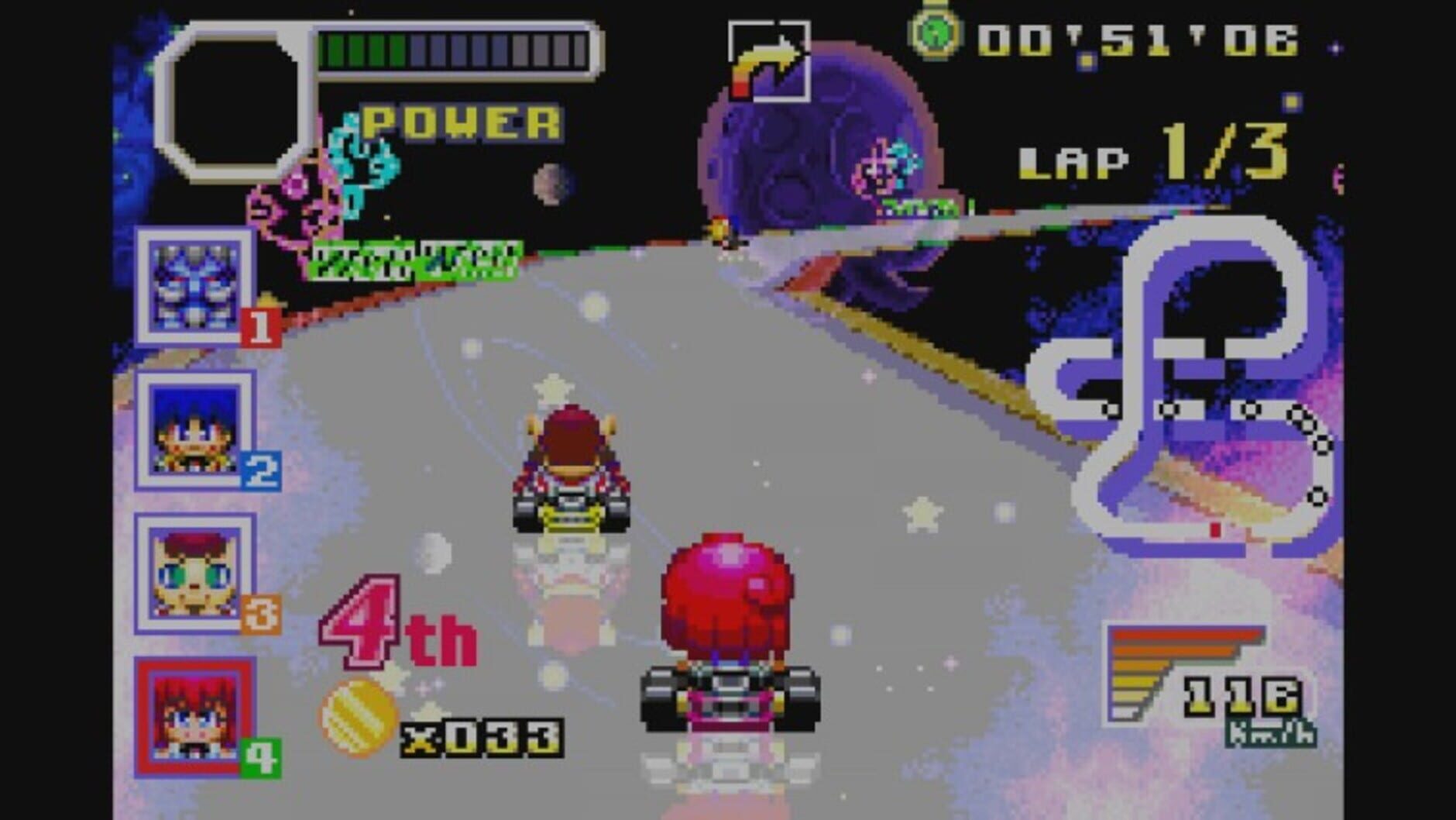 Screenshot for Konami Krazy Racers