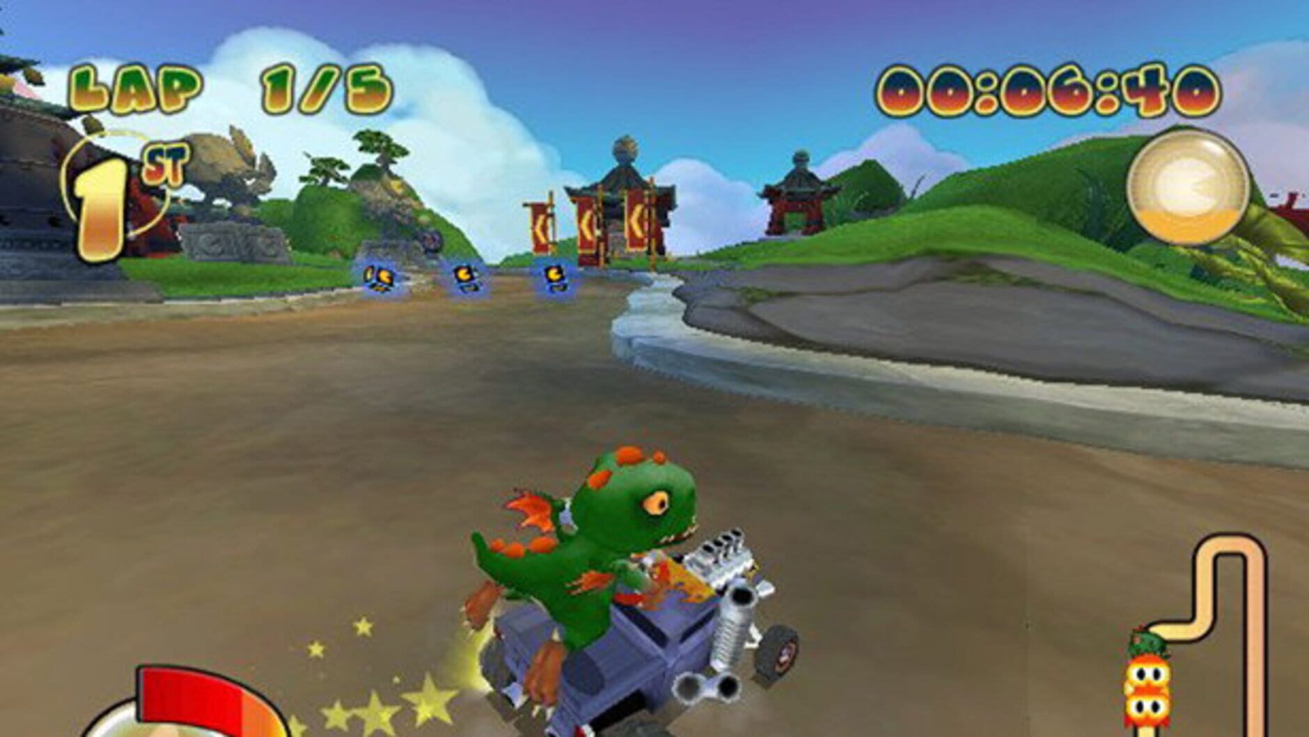 Screenshot for Pac-Man World Rally