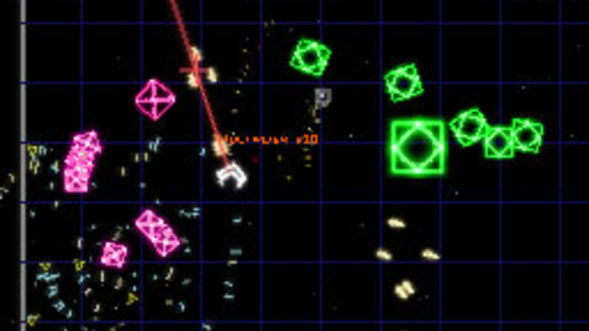 Screenshot for Geometry Wars: Galaxies