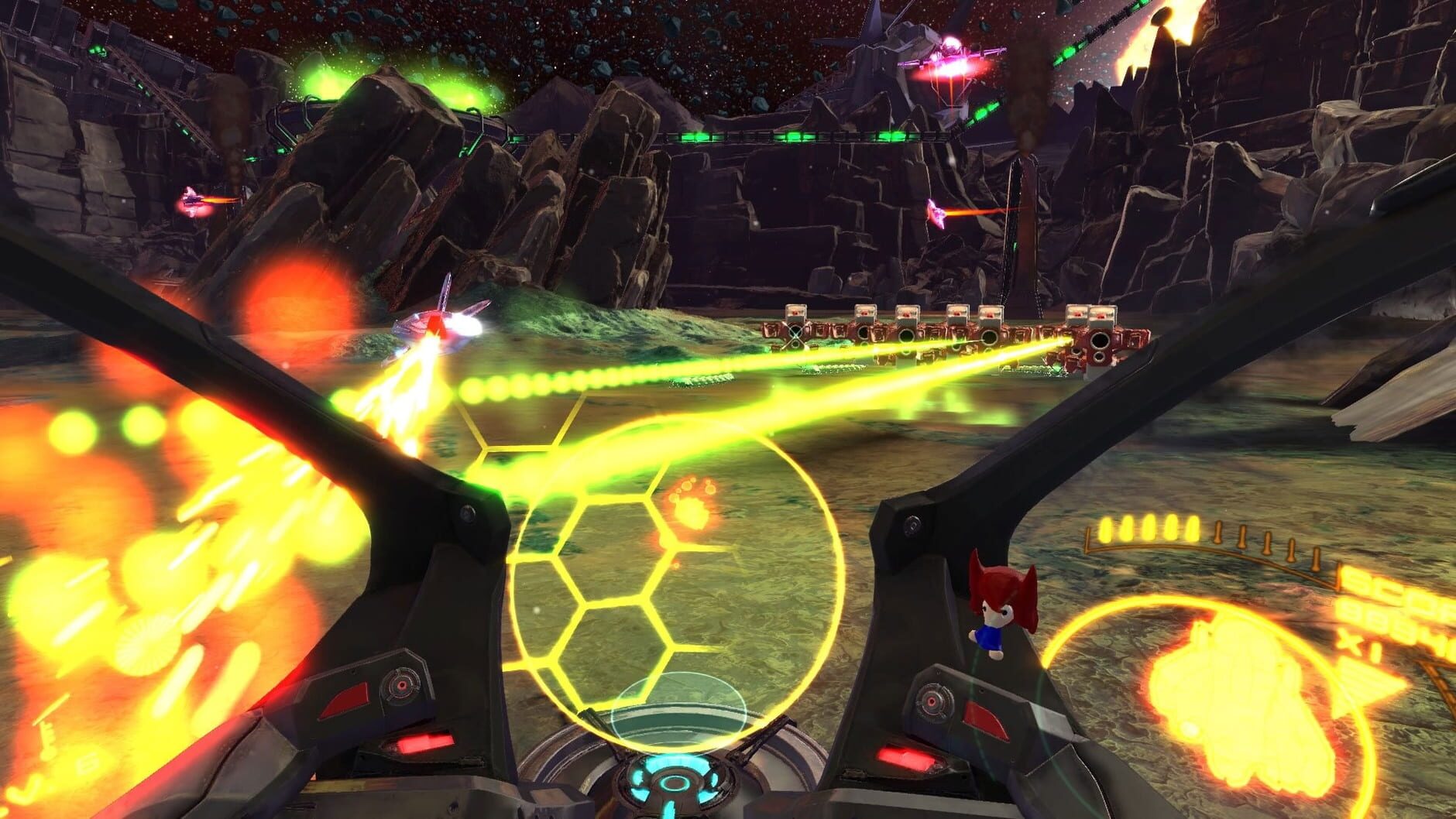 Screenshot for Super Stardust Ultra VR