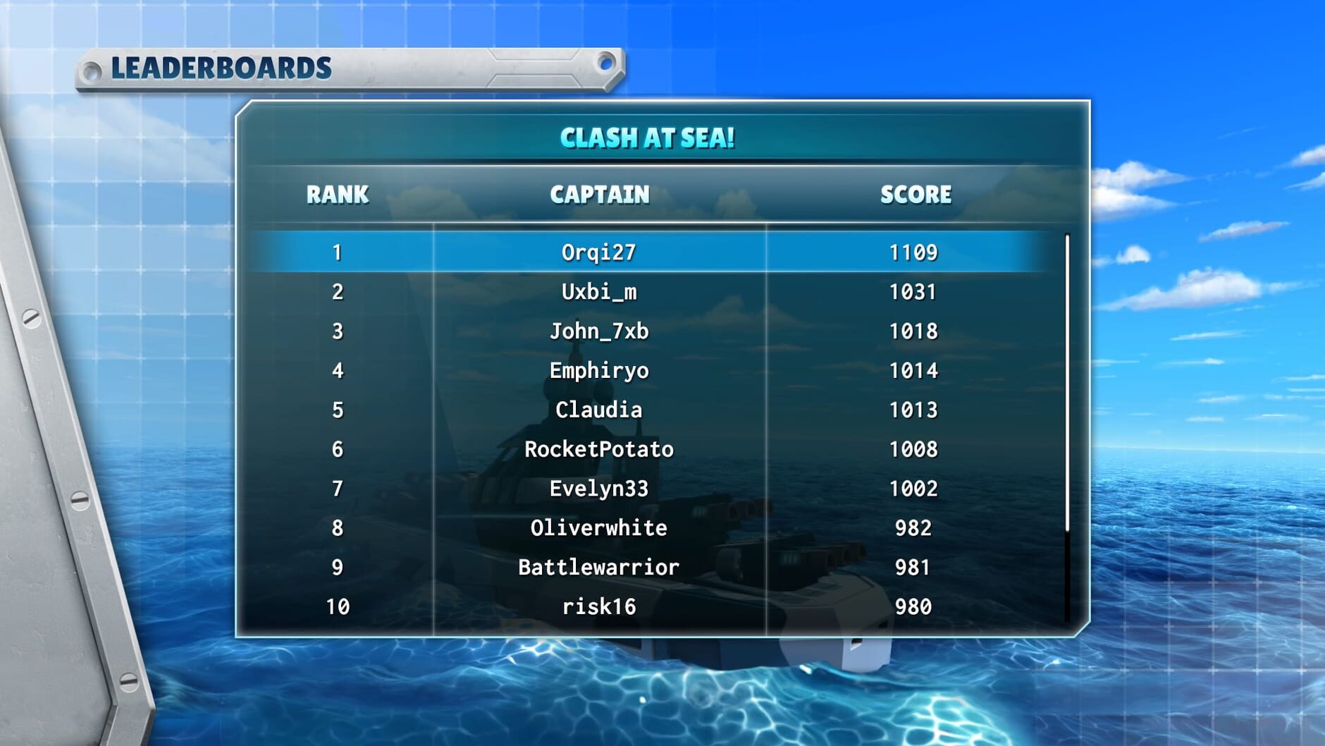 Screenshot for Battleship