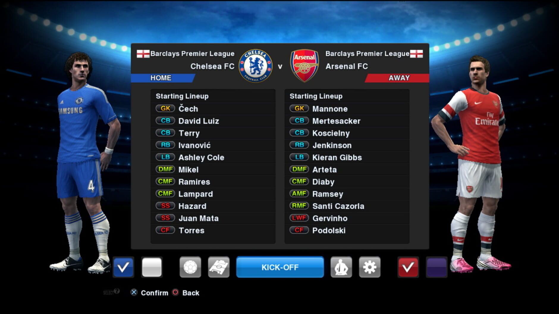 Screenshot for Pro Evolution Soccer 2013