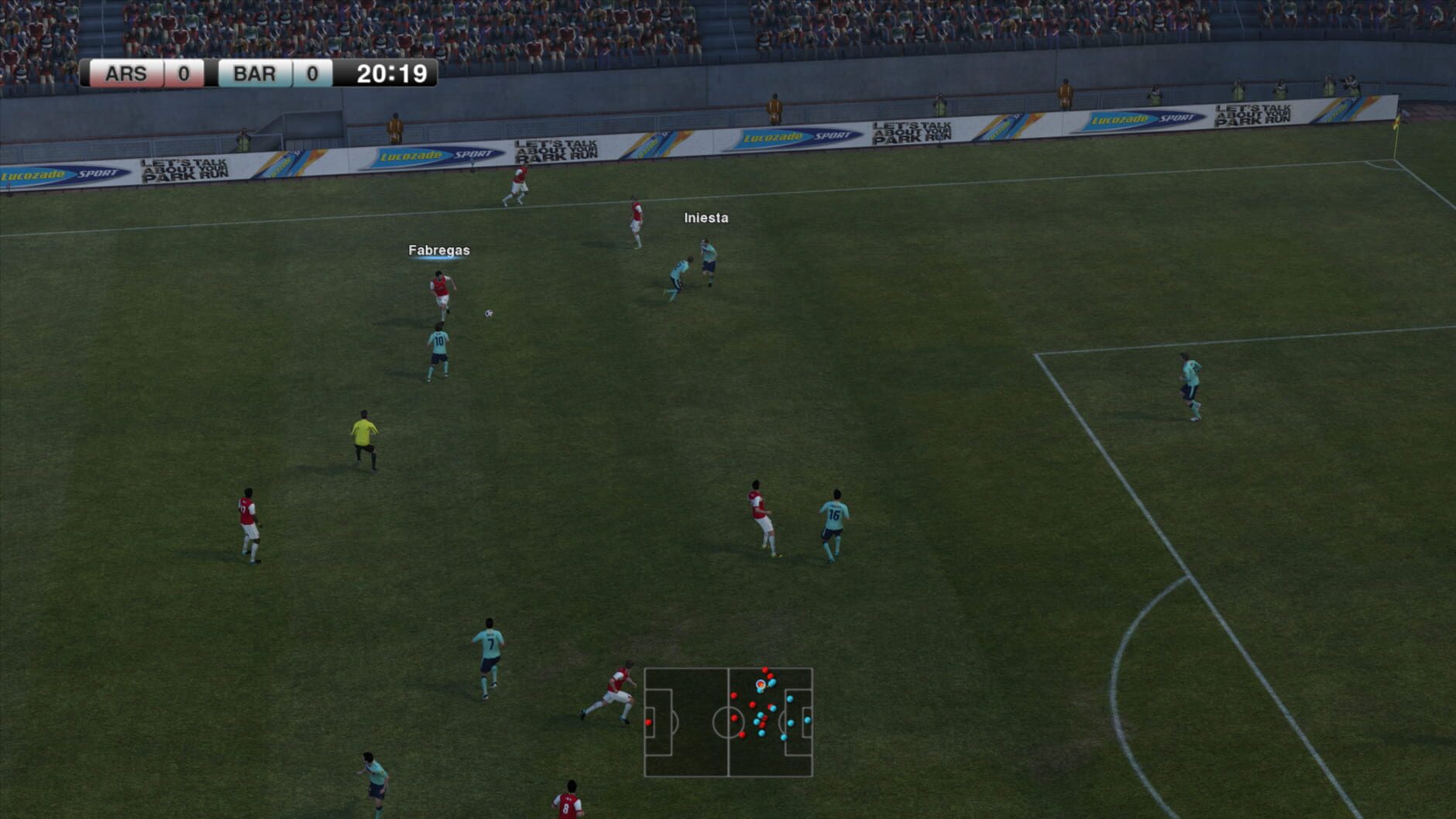 Screenshot for Pro Evolution Soccer 2011
