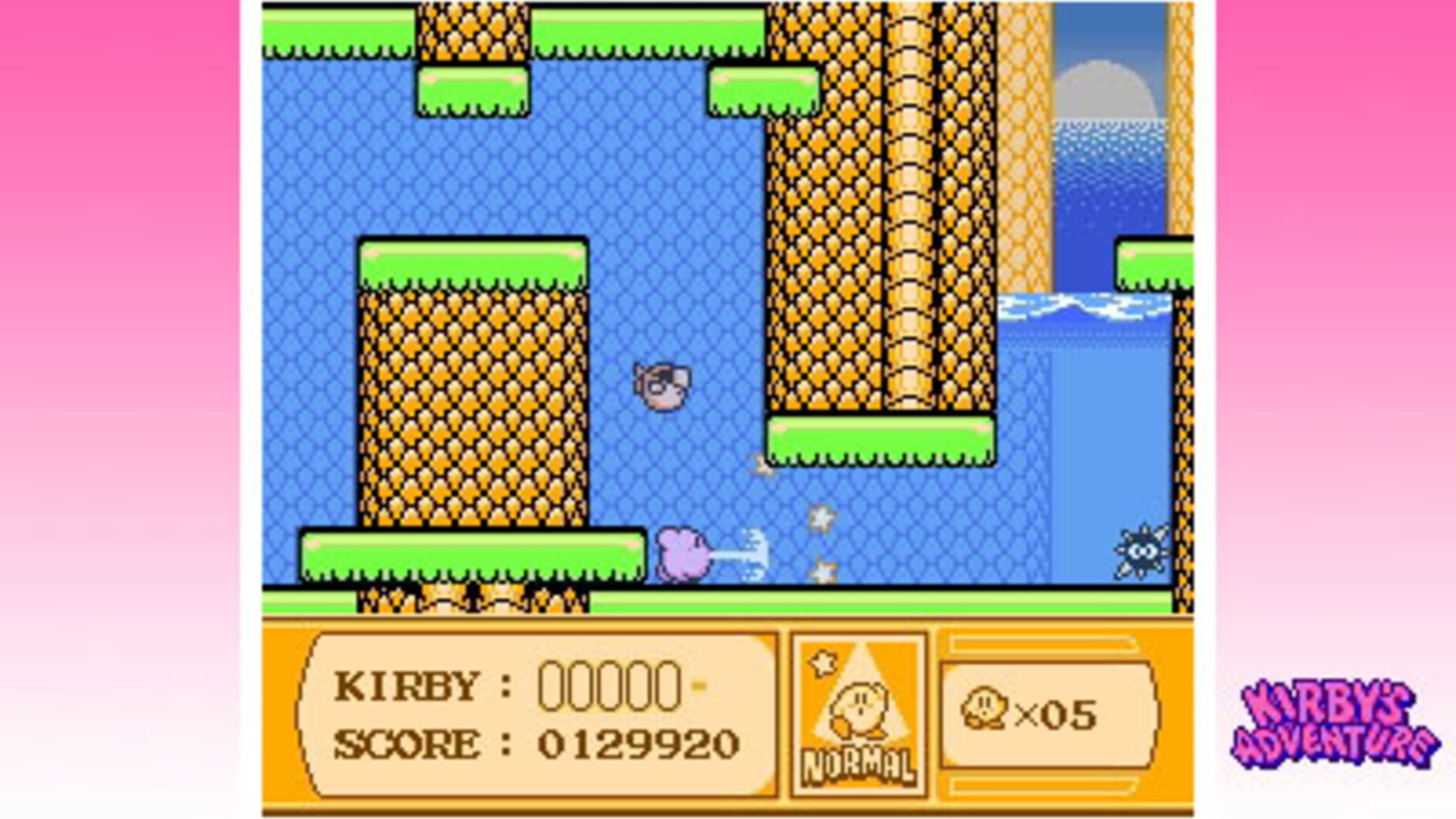 Screenshot for 3D Classics: Kirby's Adventure