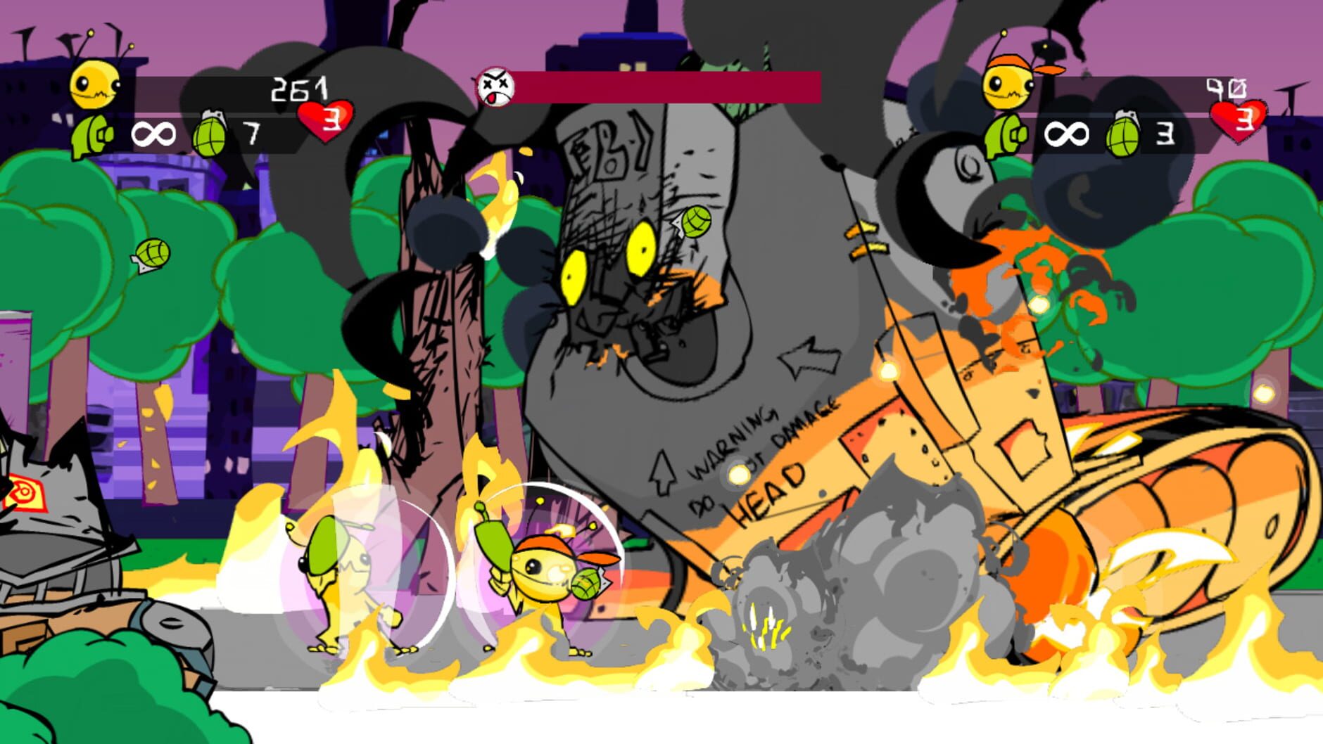 Screenshot for Alien Hominid