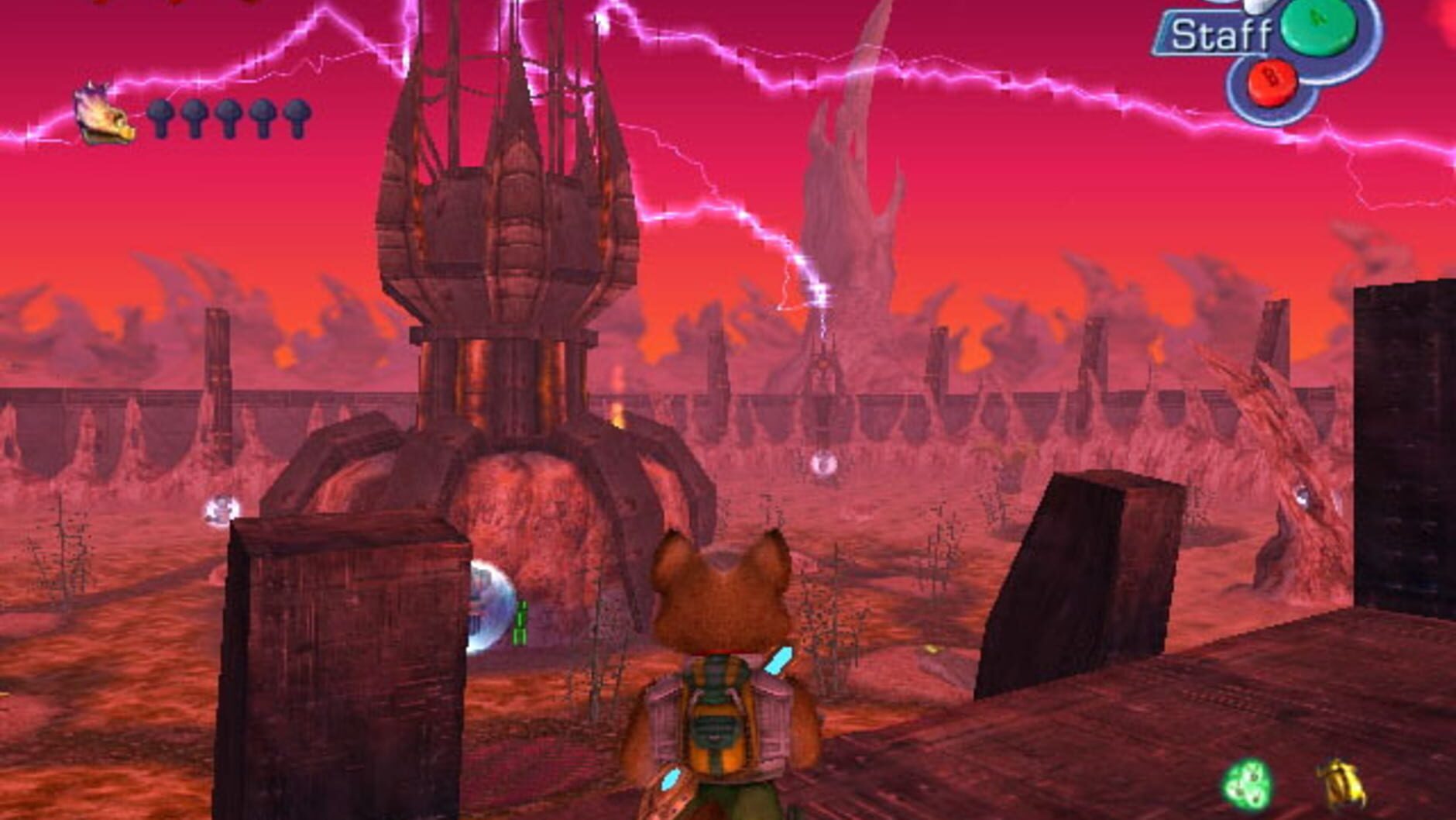Screenshot for Star Fox Adventures