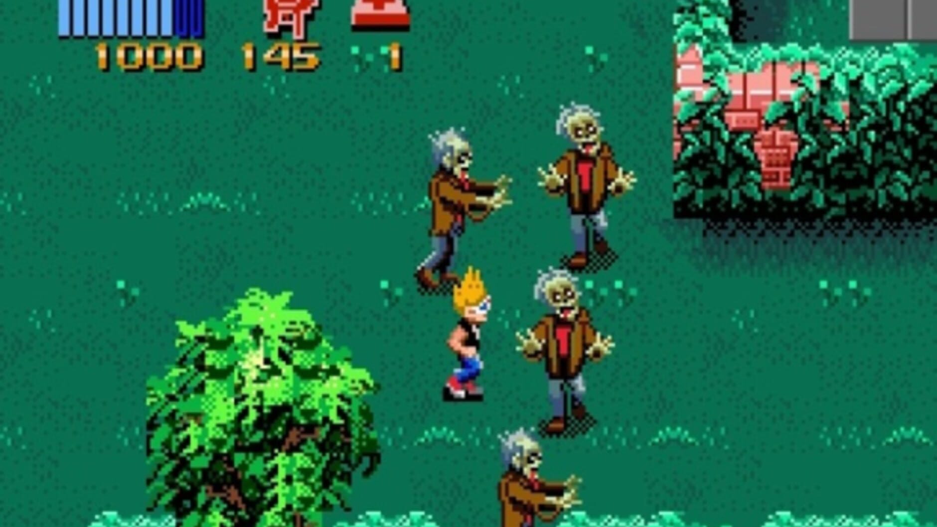 Screenshot for Zombies Ate My Neighbors