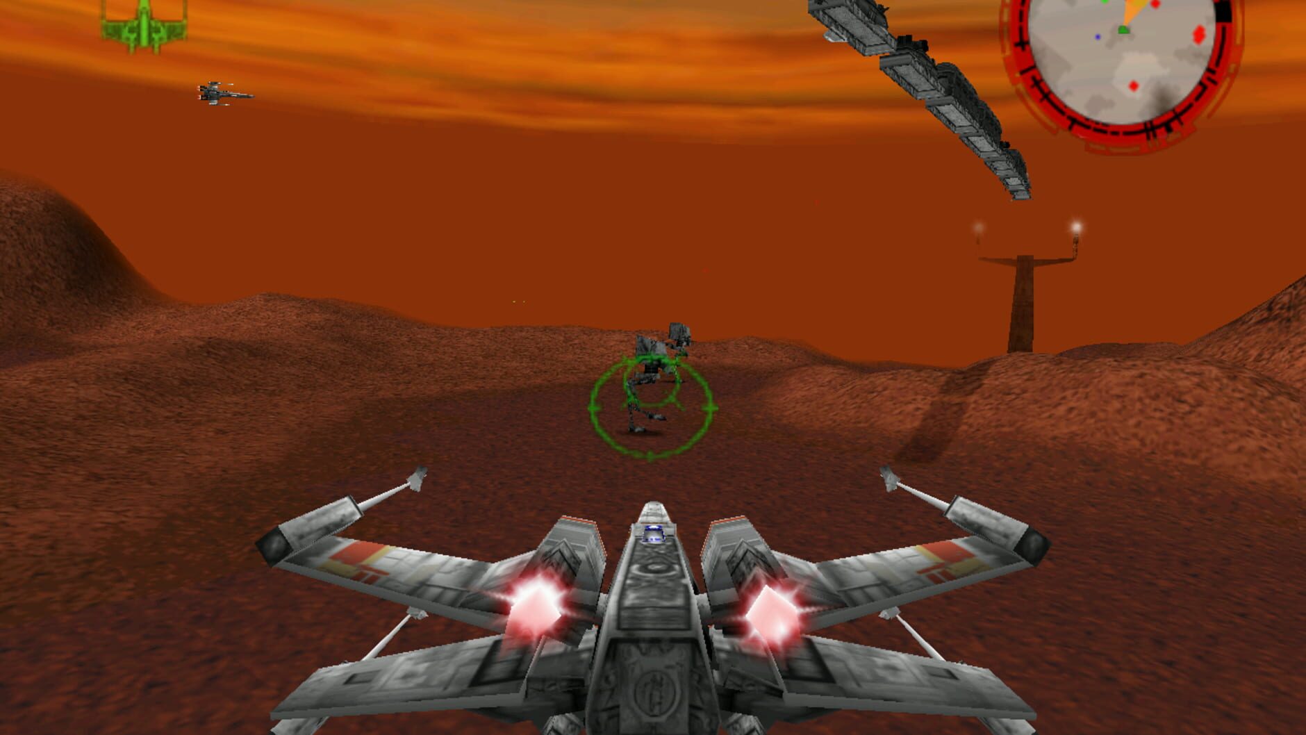 Screenshot for Star Wars: Rogue Squadron