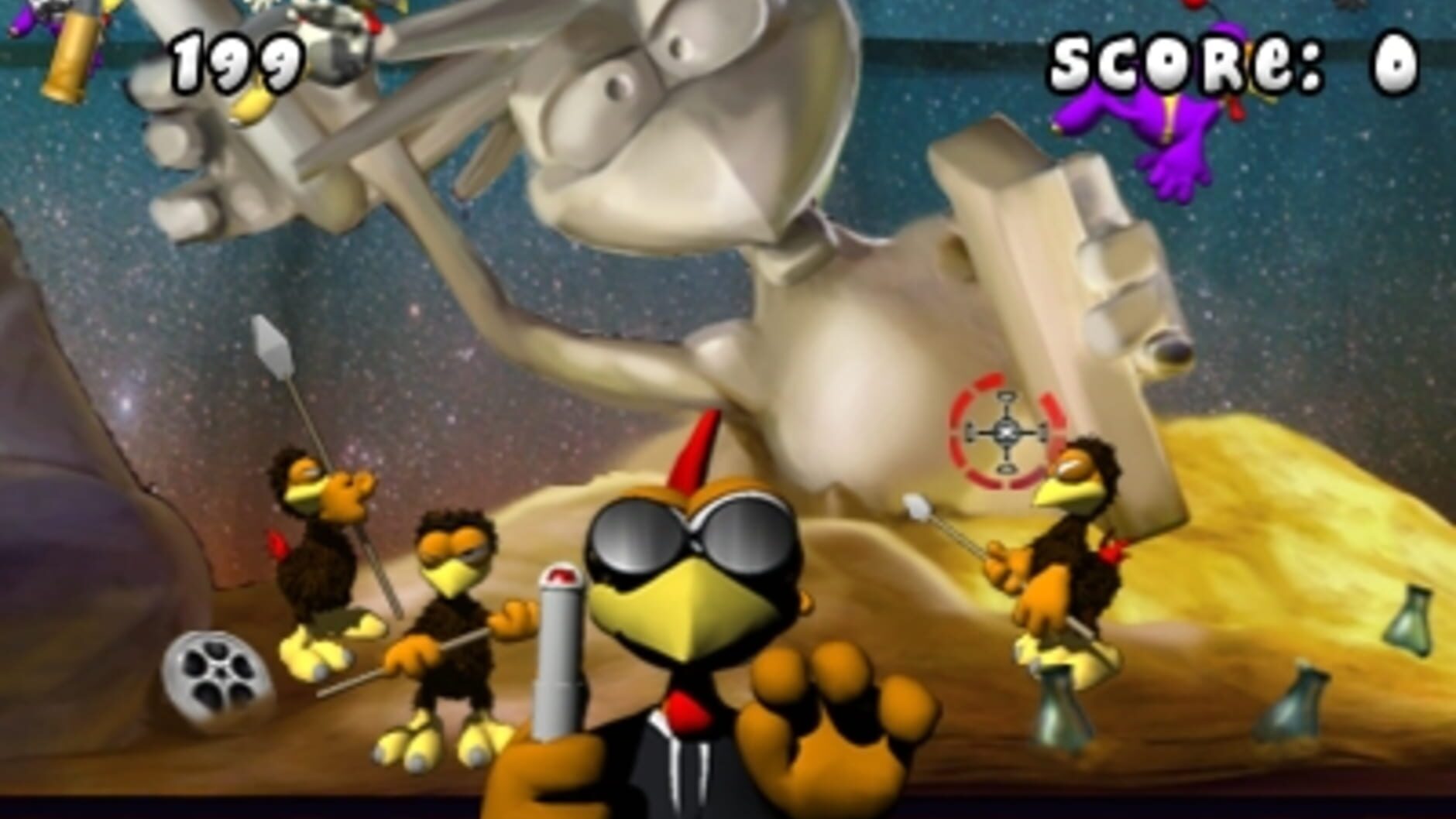 Screenshot for Crazy Chicken: Director's Cut 3D