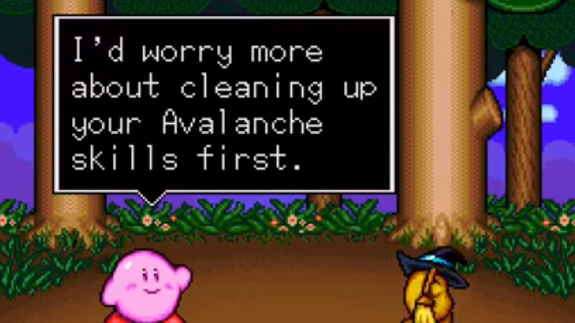 Screenshot for Kirby's Avalanche