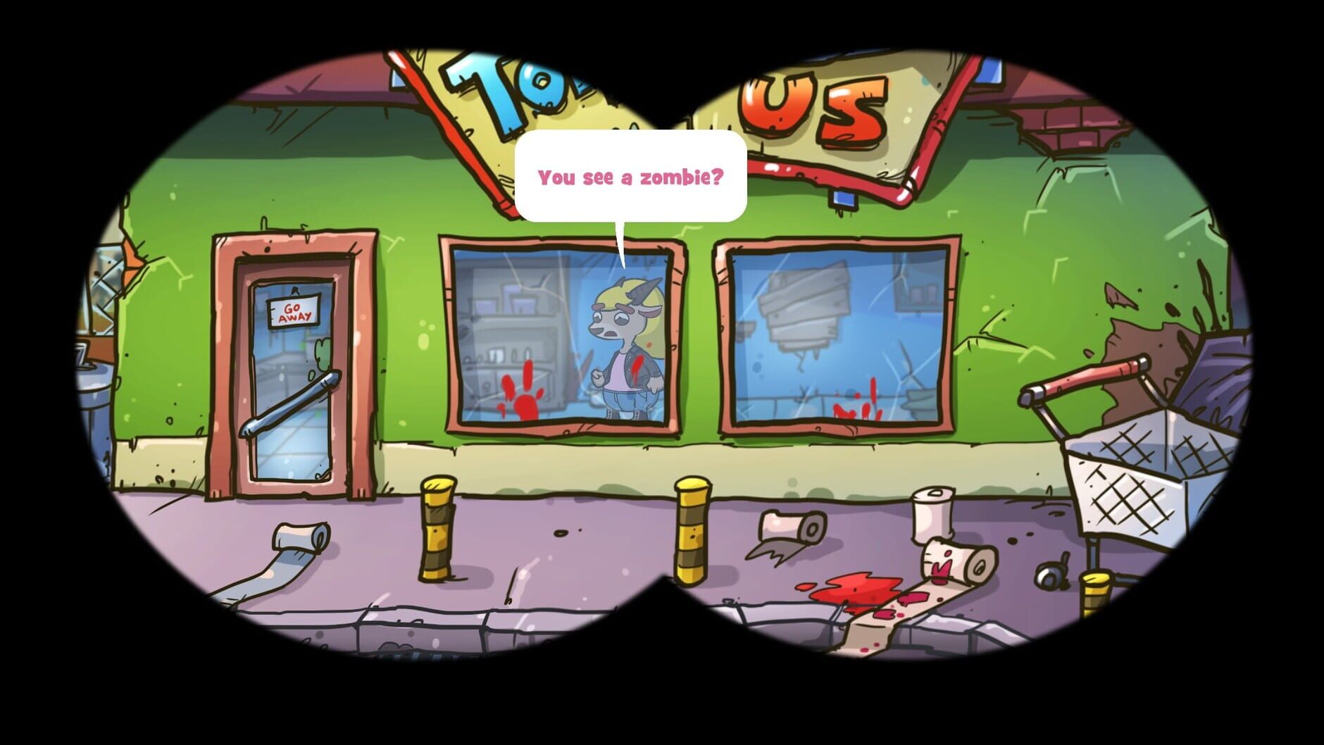 Screenshot for Scheming Through The Zombie Apocalypse: The Beginning